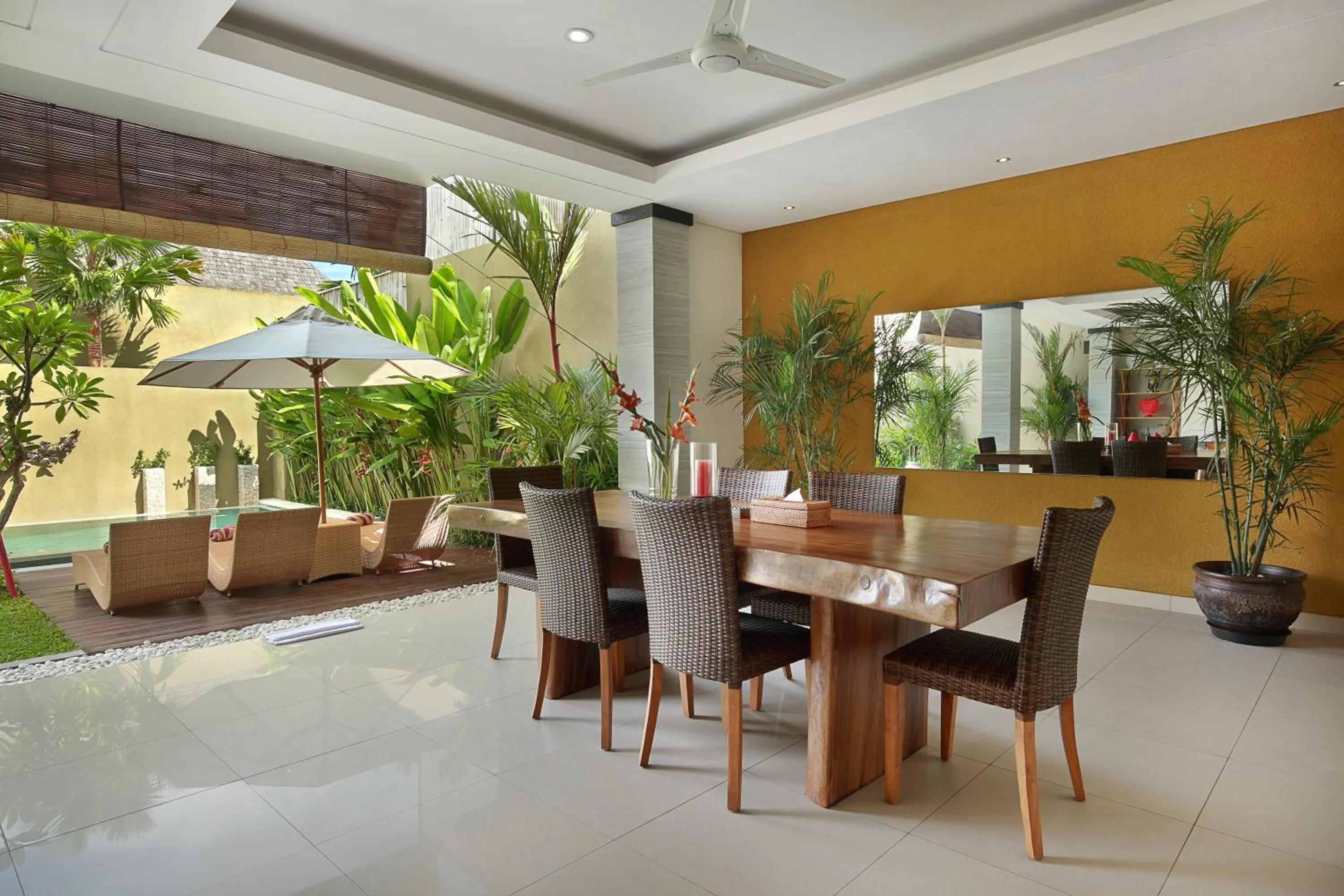 Living room in The Kumpi Villas
