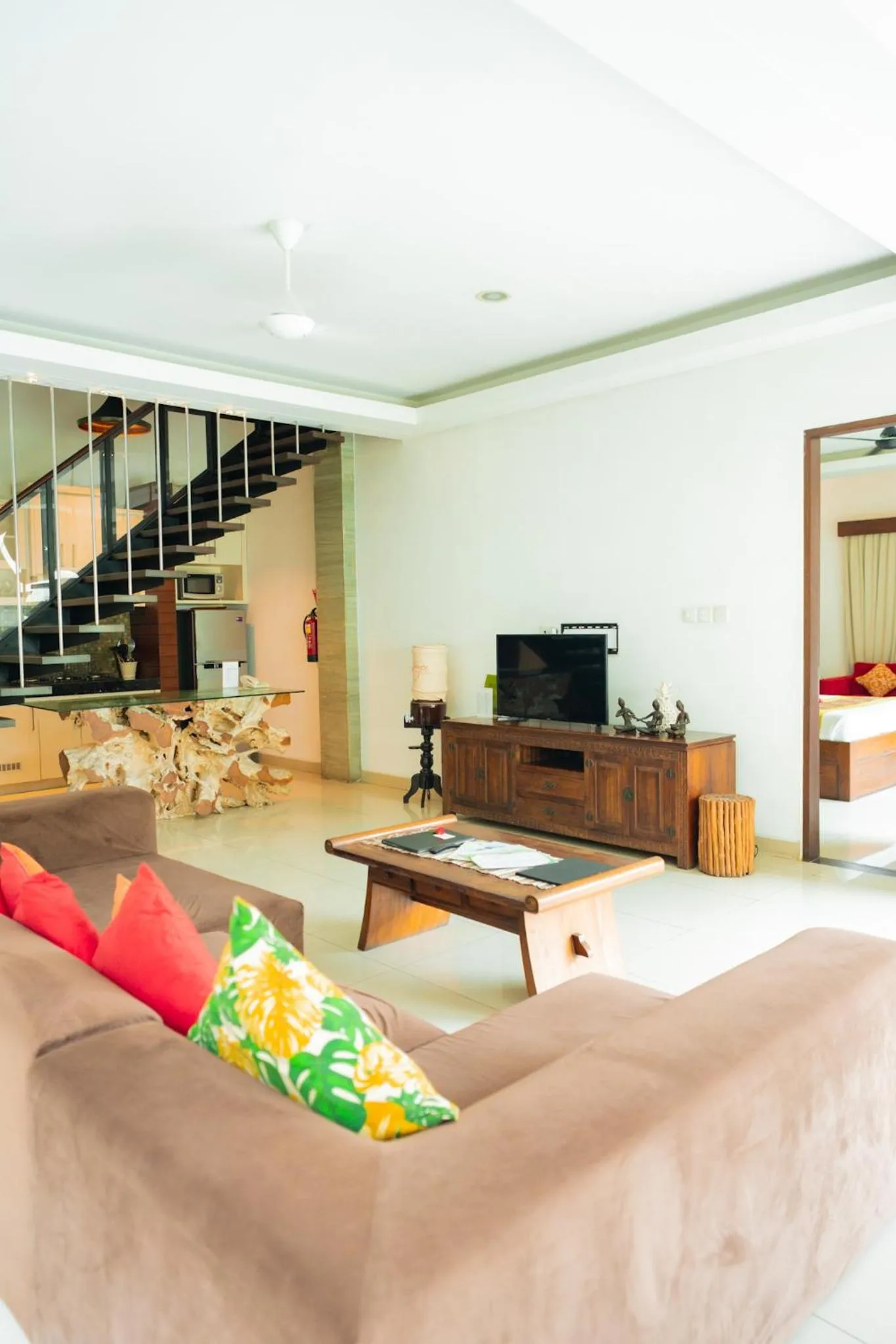 Living room in The Kumpi Villas