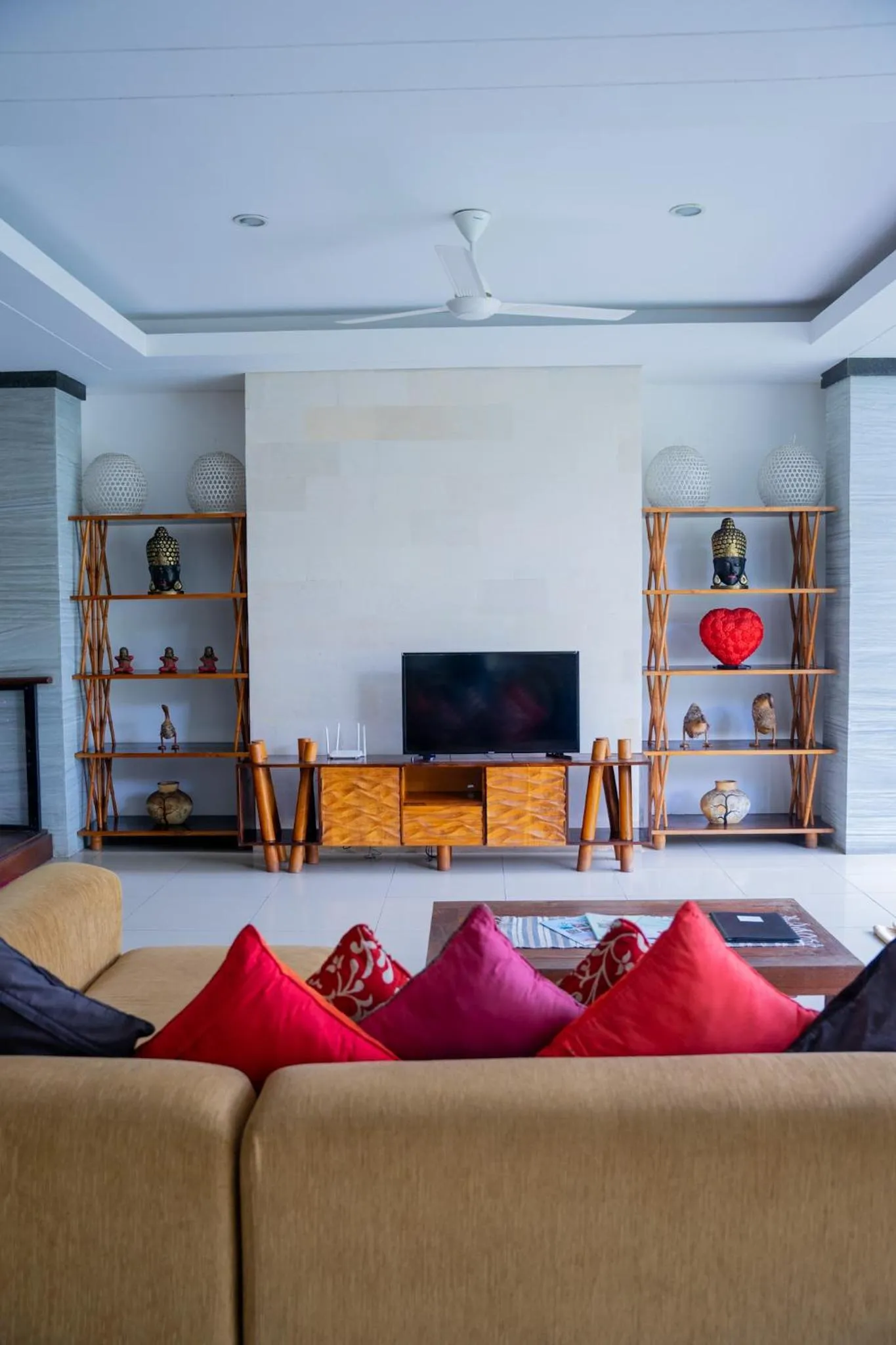Living room in The Kumpi Villas