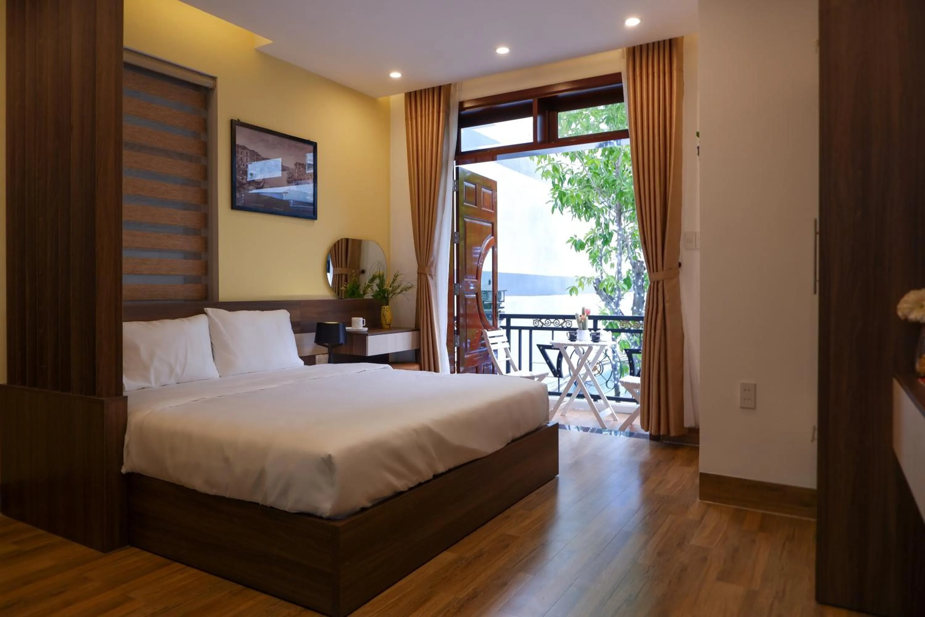 Bed in Nguyên Hương Hotel