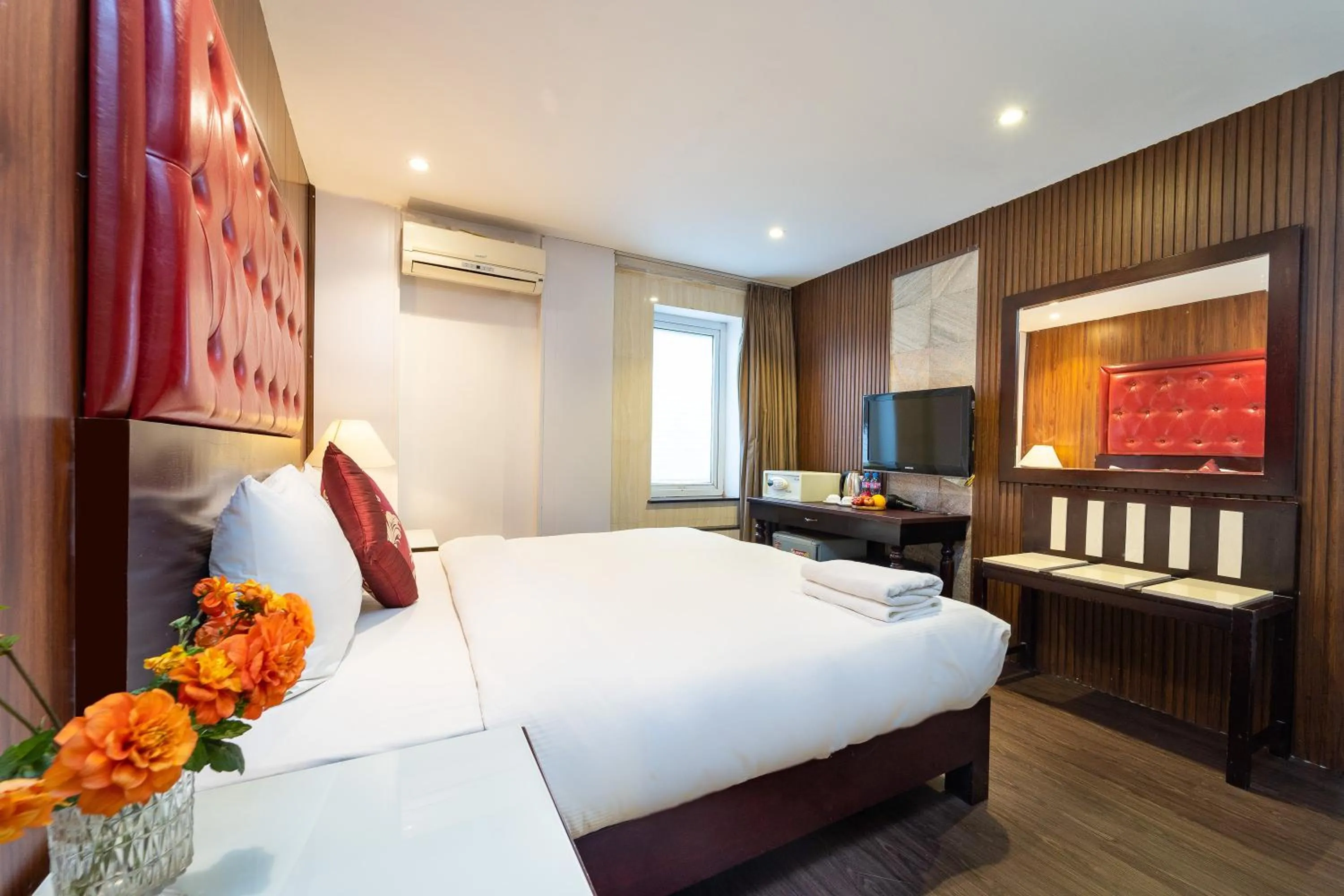 Bed in Ha Noi Memory Central Hotel And Spa