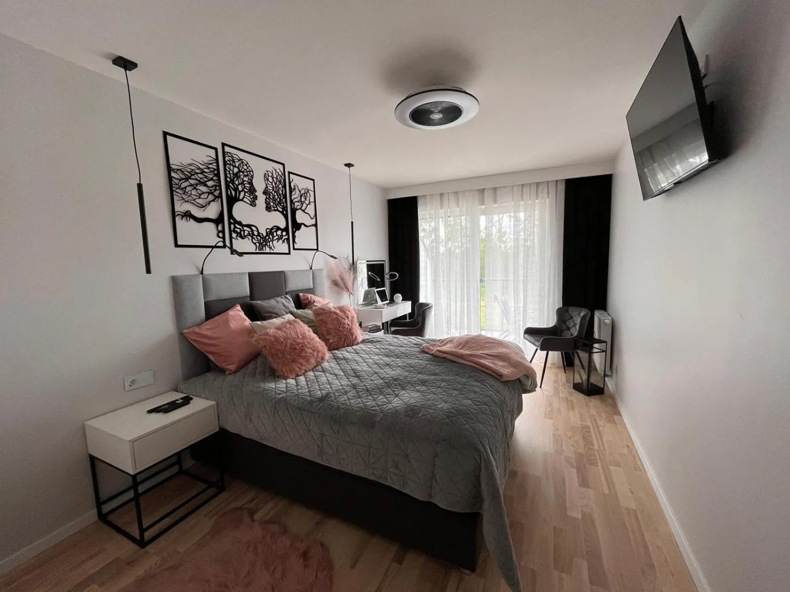 Bed in Apartament Pod Dmuchawcem