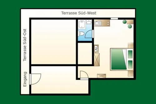 Floor plan in Landhaus Menz