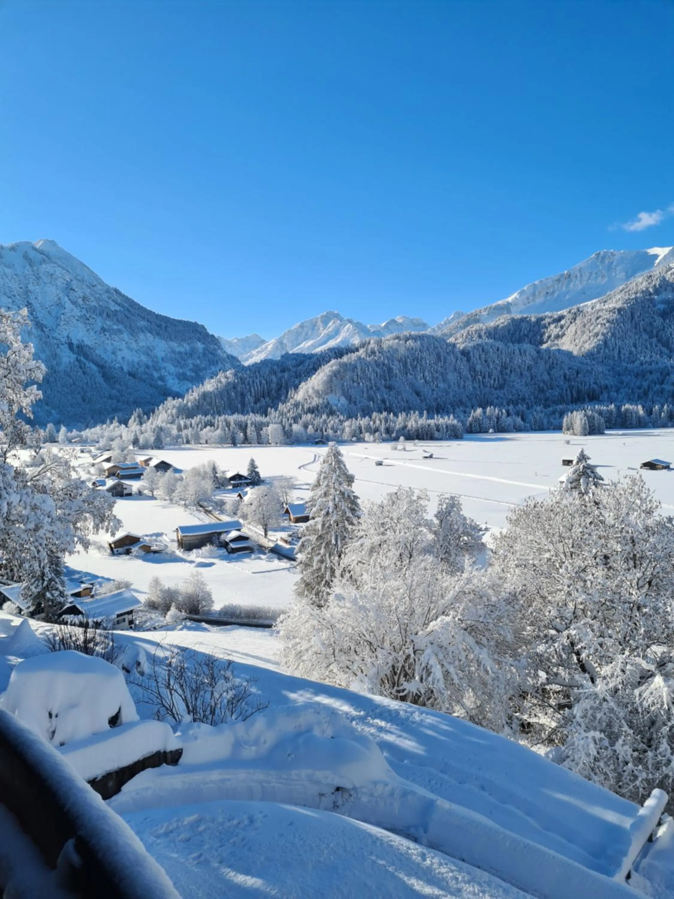 Winter in Landhaus Menz