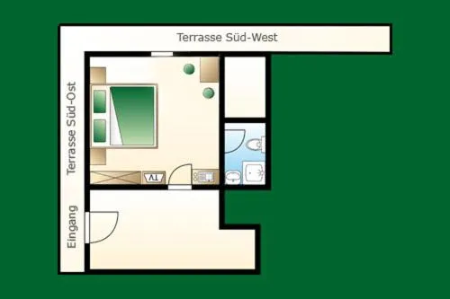 Floor plan in Landhaus Menz