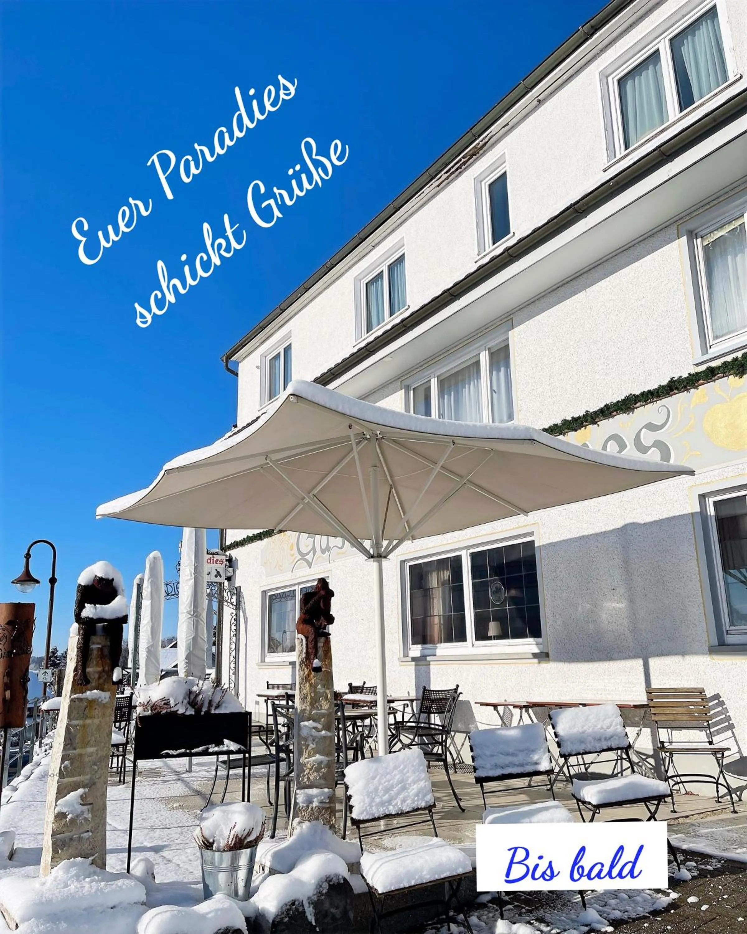 Property building in Adam & Eva Gasthof Paradies mit Hotel