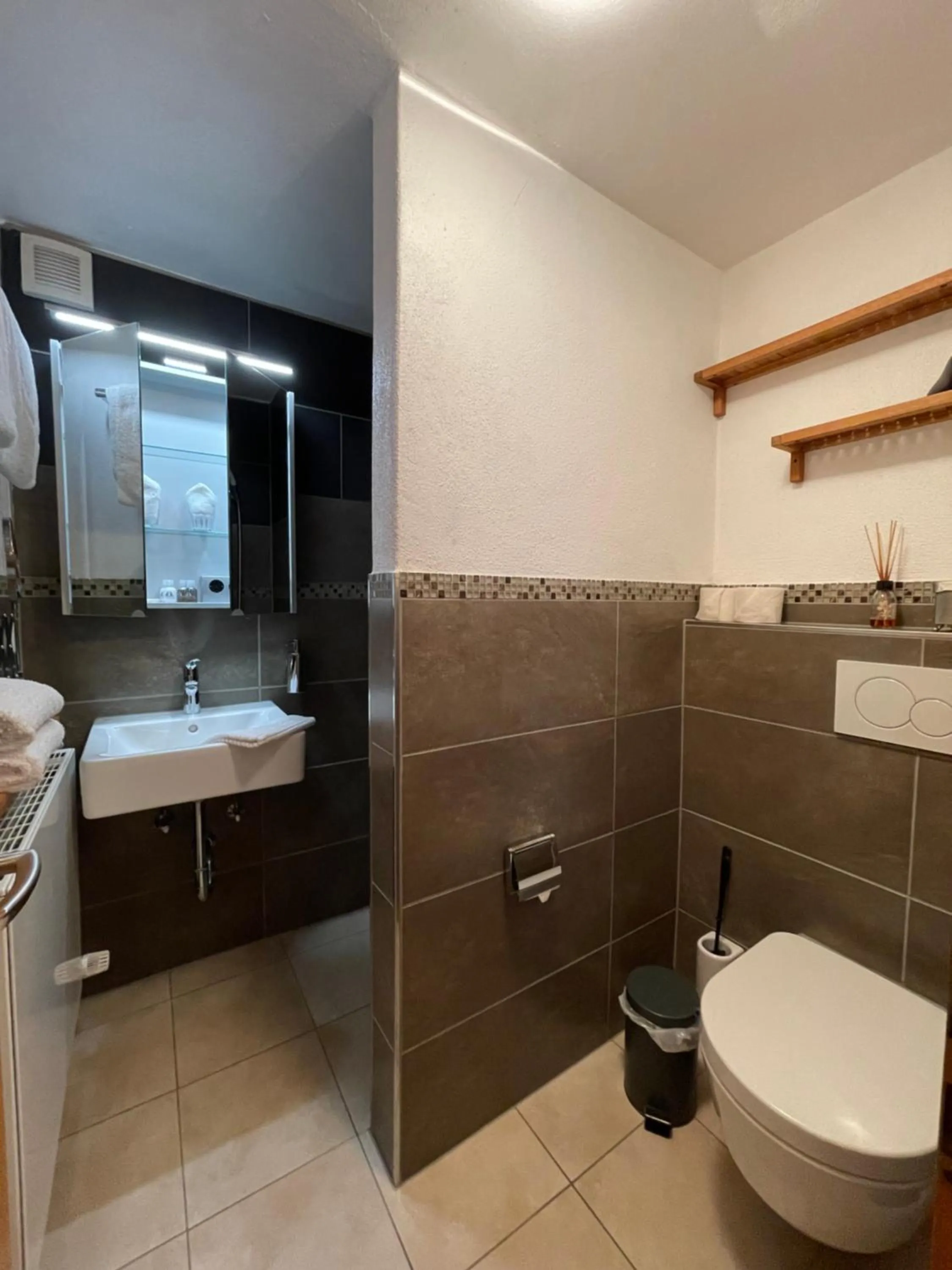 Bathroom in Adam & Eva Gasthof Paradies mit Hotel