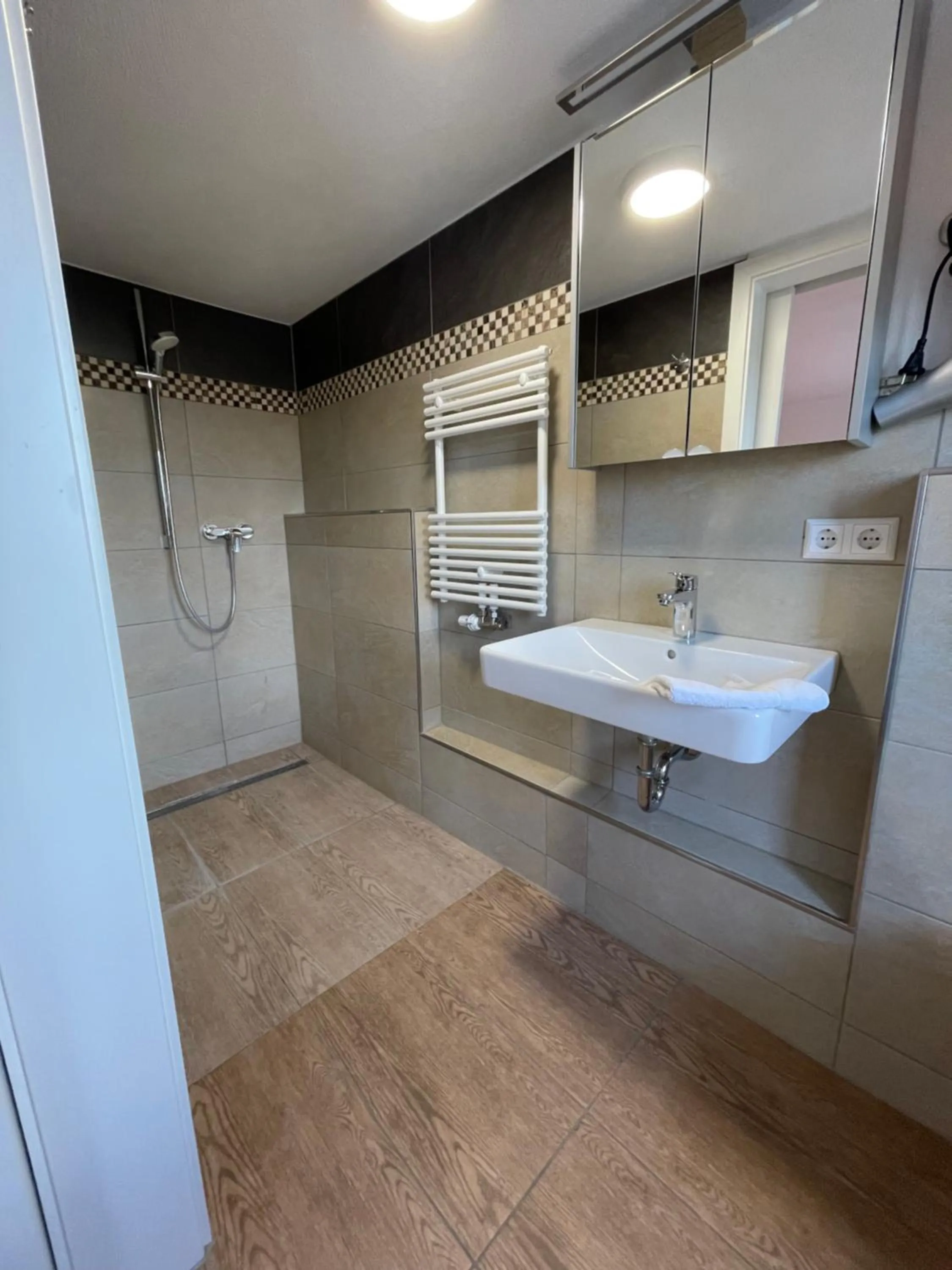 Bathroom in Adam & Eva Gasthof Paradies mit Hotel