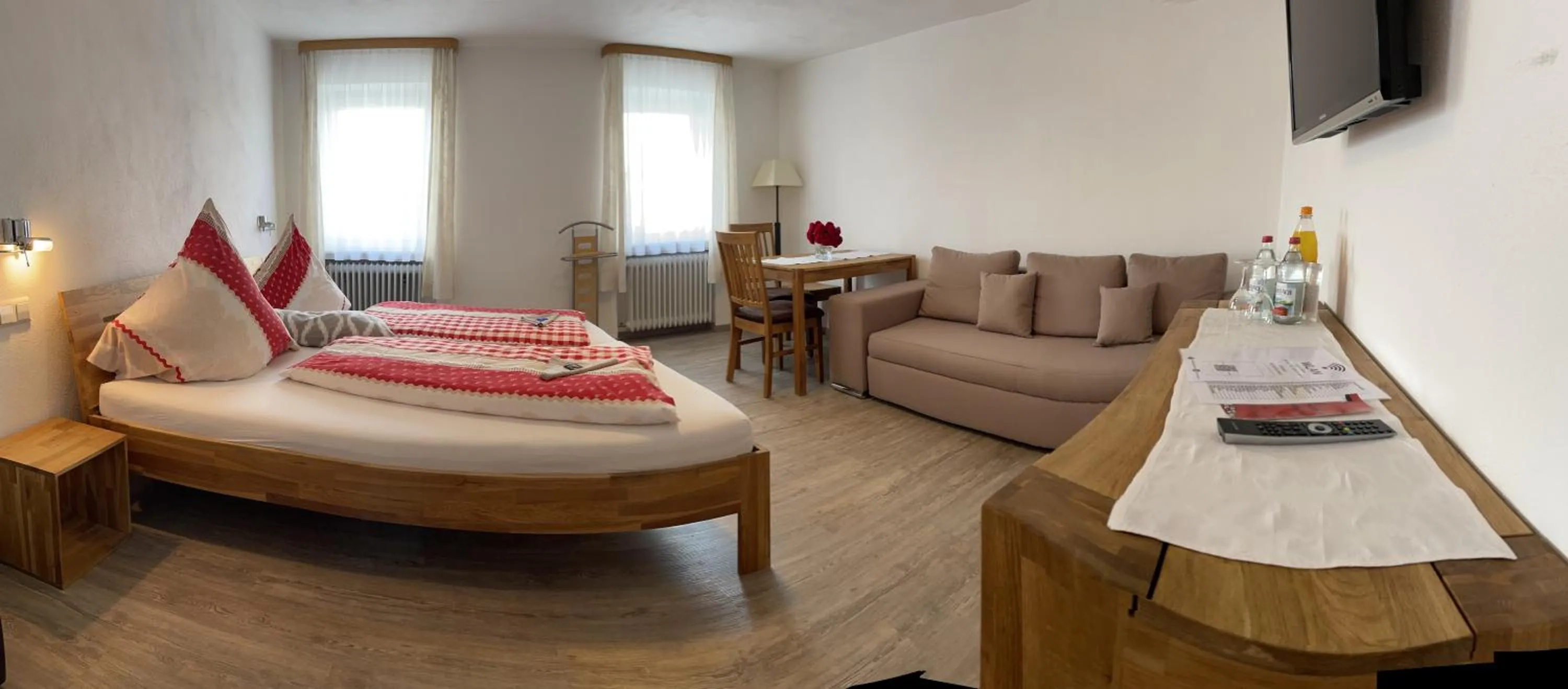 Bedroom, Bed in Adam & Eva Gasthof Paradies mit Hotel