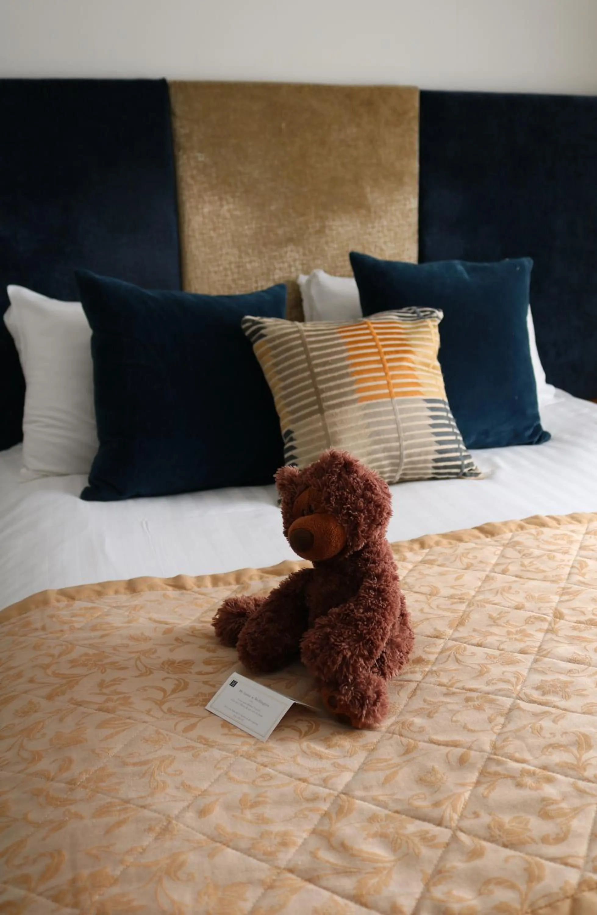 Bed in Clarence Court Hotel