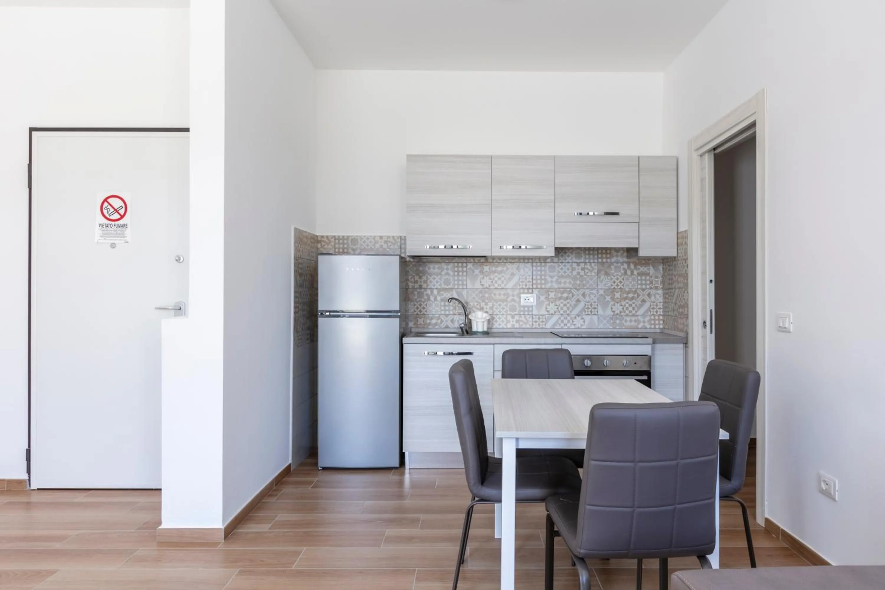 Kitchen or kitchenette in Residence Torvaianica