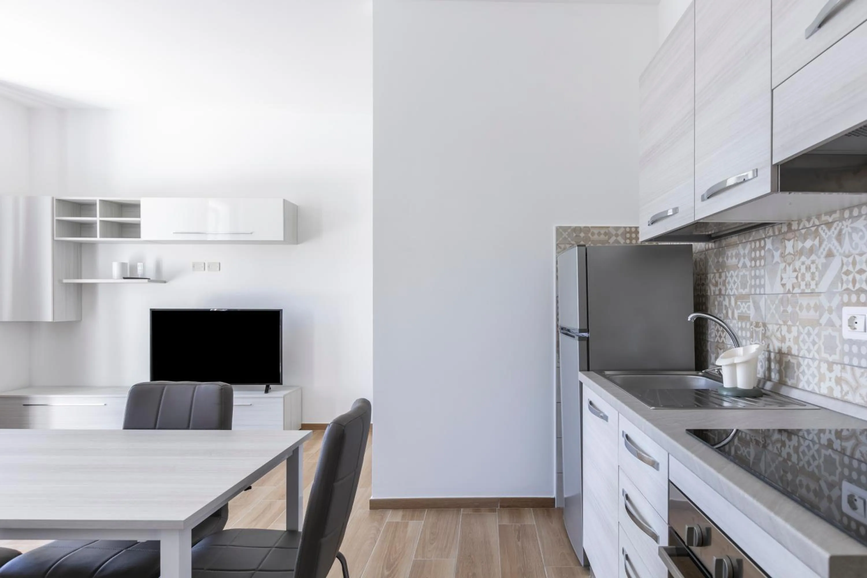 Kitchen or kitchenette in Residence Torvaianica