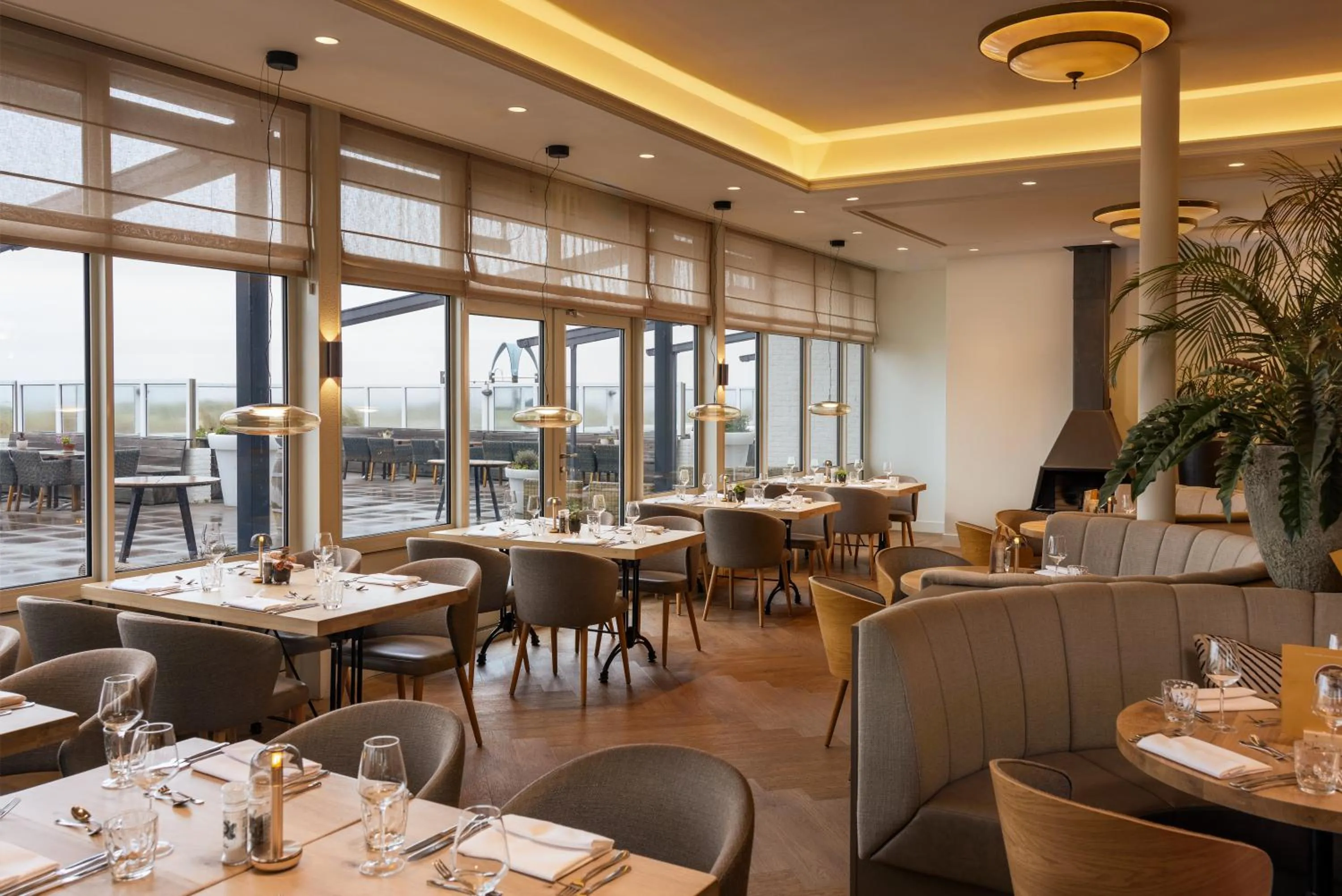 Restaurant/places to eat in WestCord Strandhotel Seeduyn