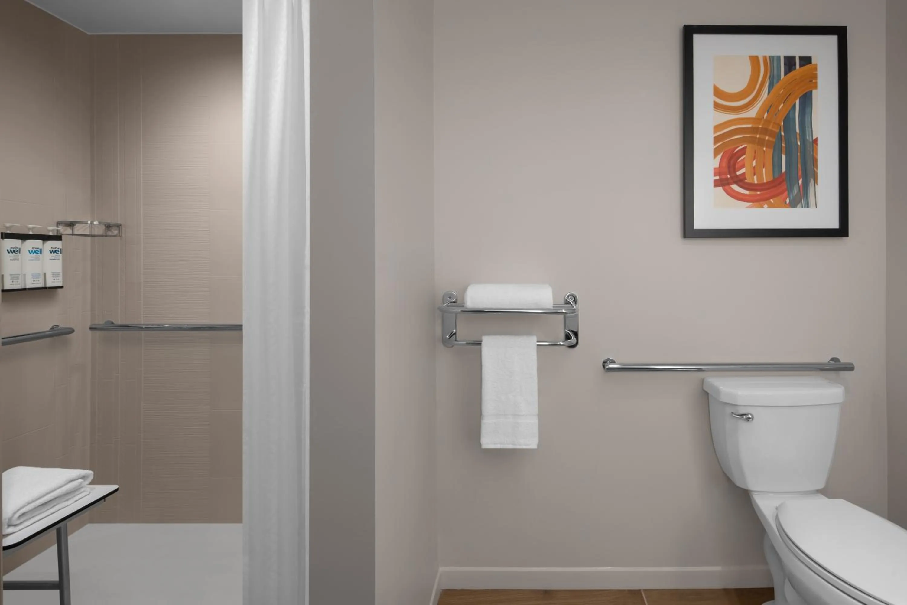 Bathroom in Hyatt House Lansing-University Area