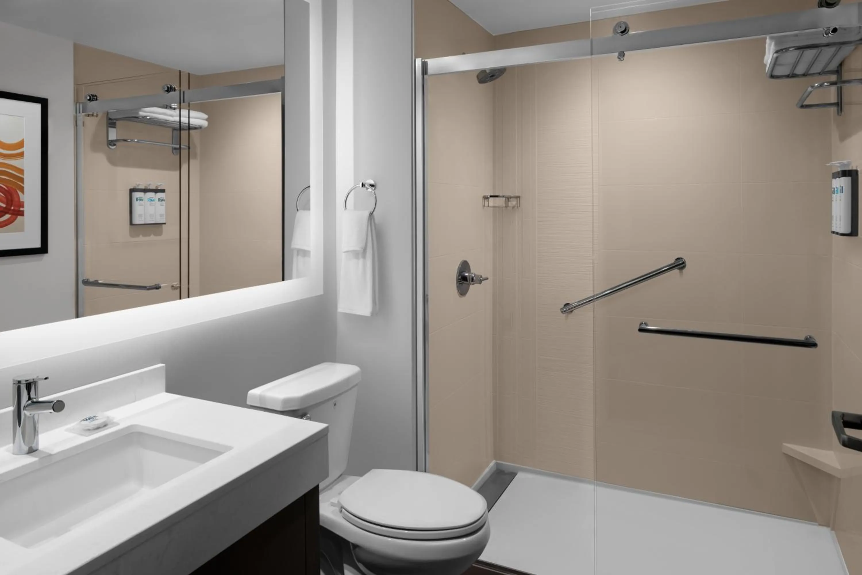 Bathroom in Hyatt House Lansing-University Area