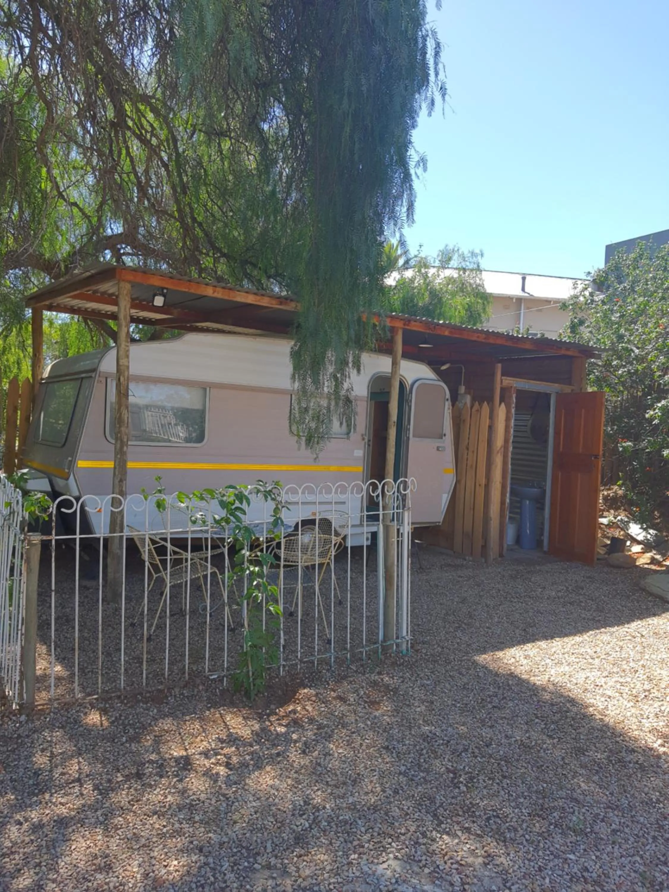 Garden in Oasis Shanti Backpackers