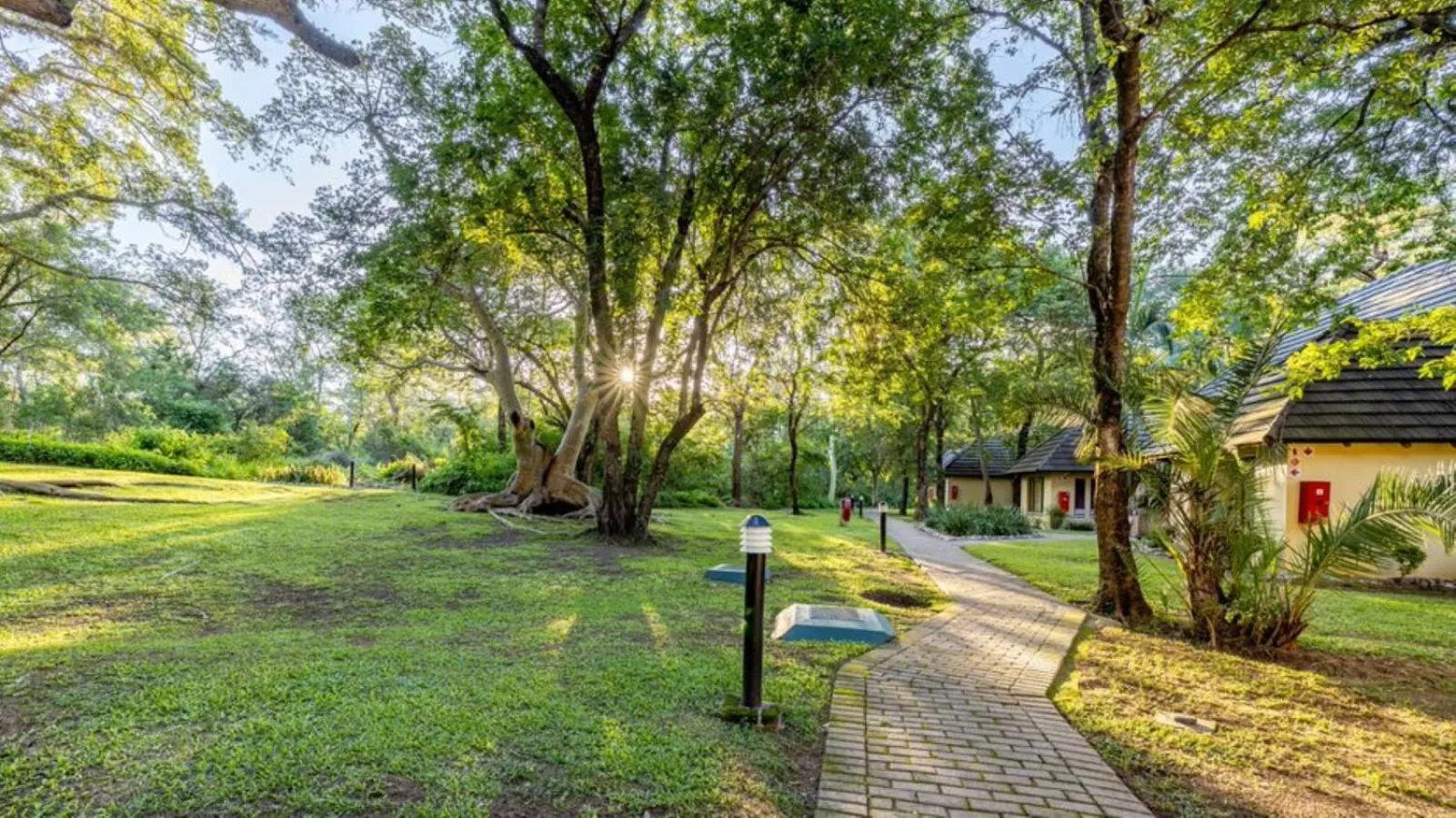 Garden in Sanbonani Hotel