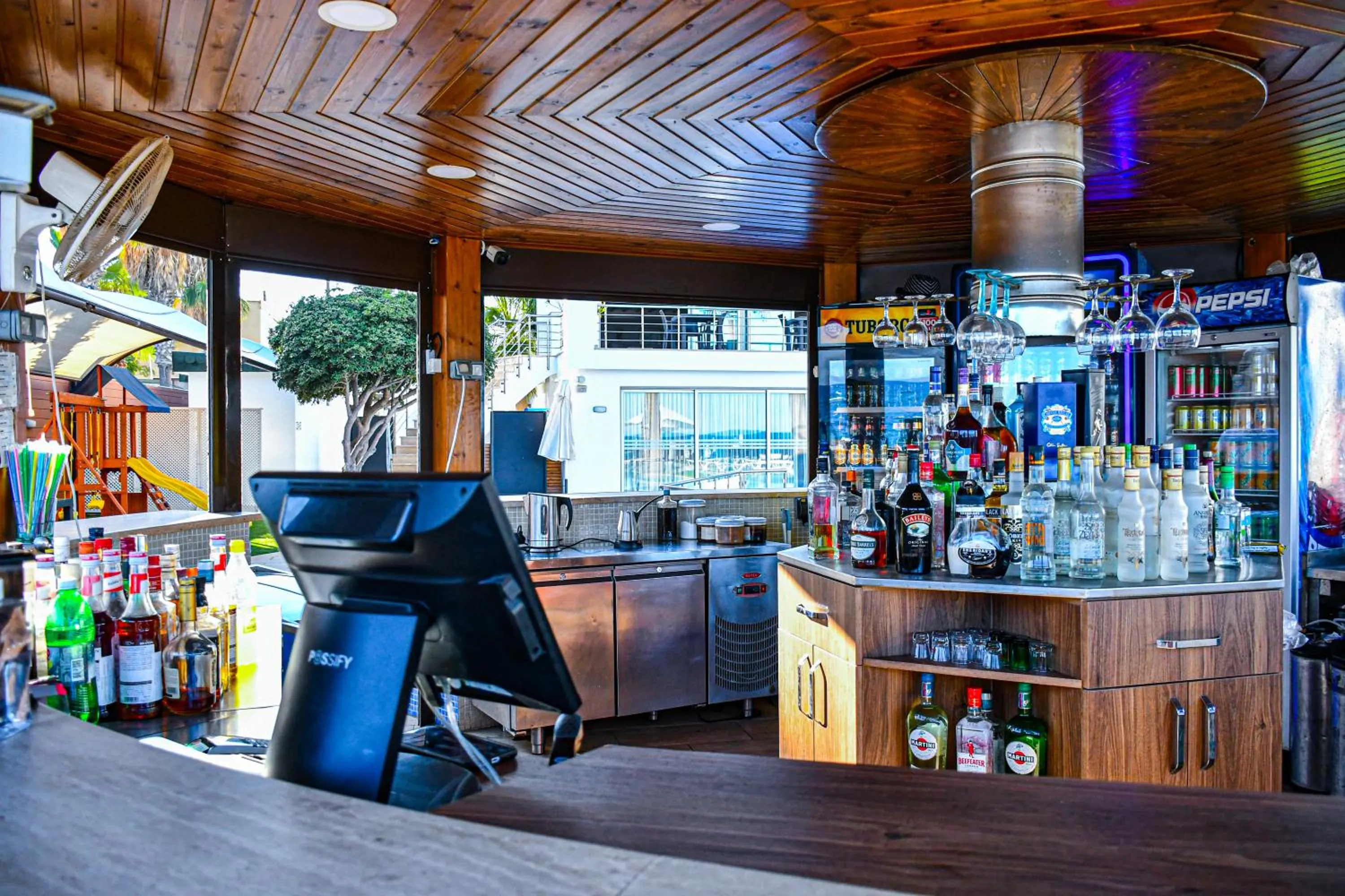 Lounge or bar in Mimoza Beach Hotel