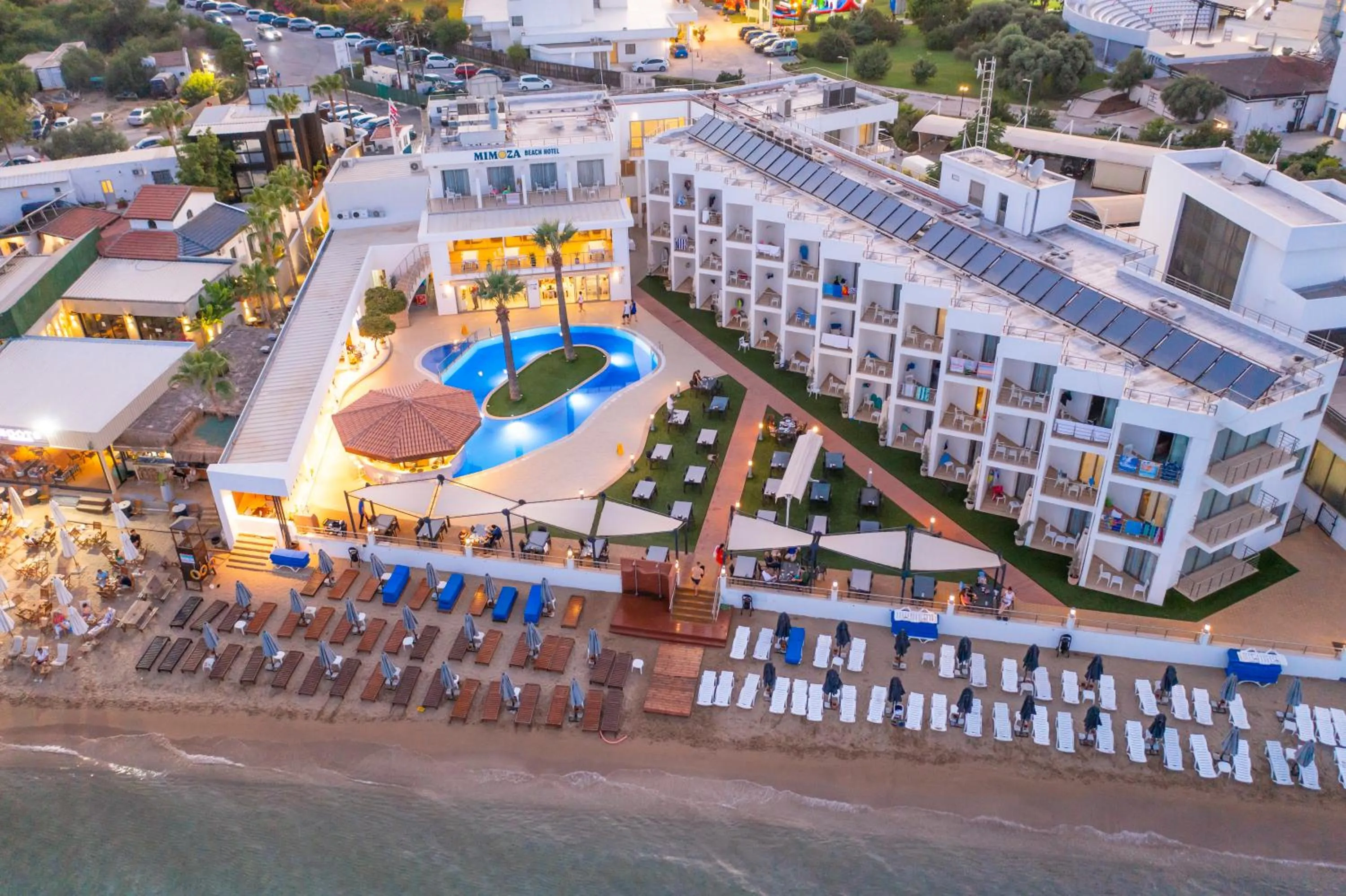 Property building in Mimoza Beach Hotel