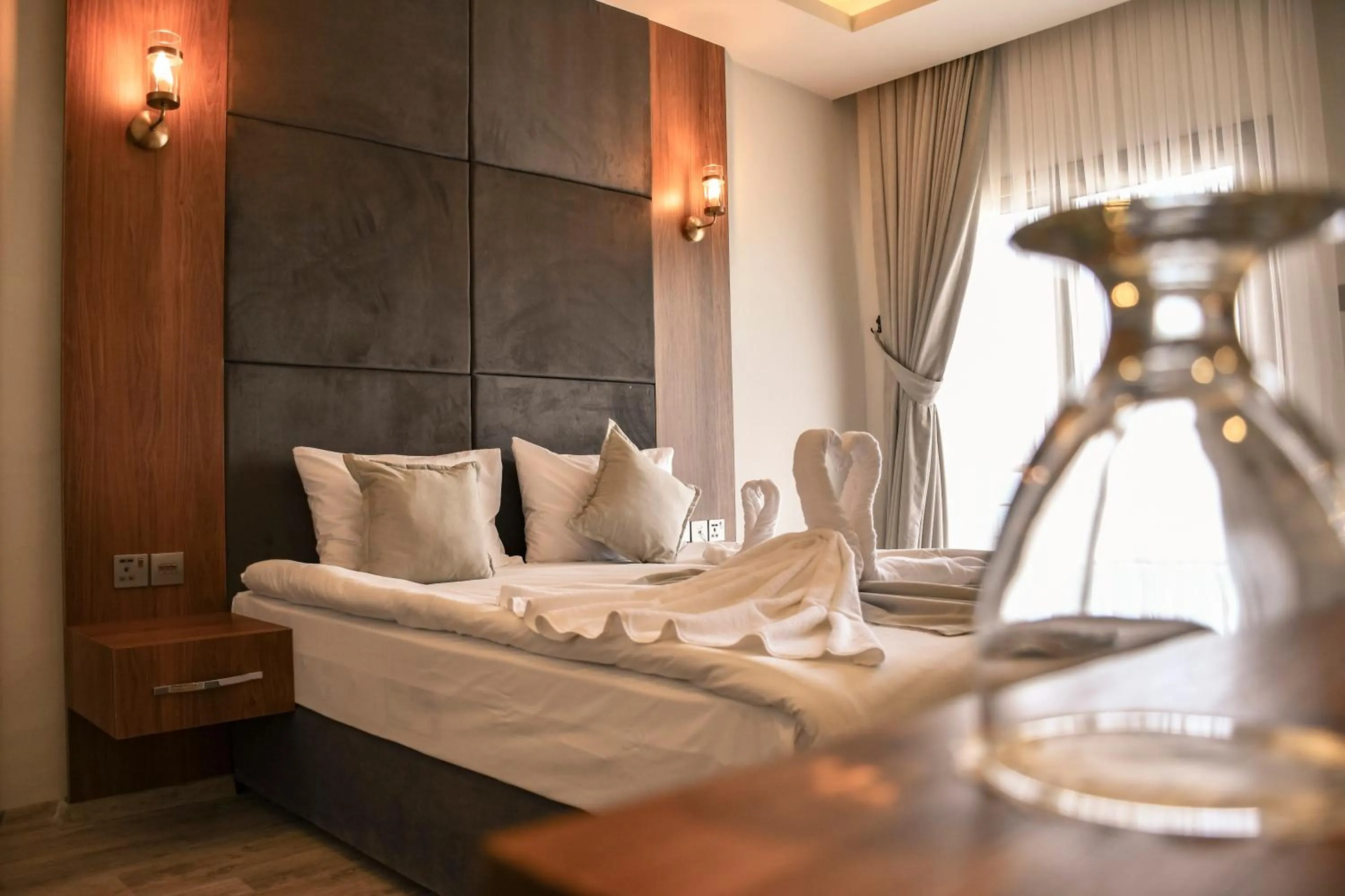 Bedroom, Bed in Mimoza Beach Hotel