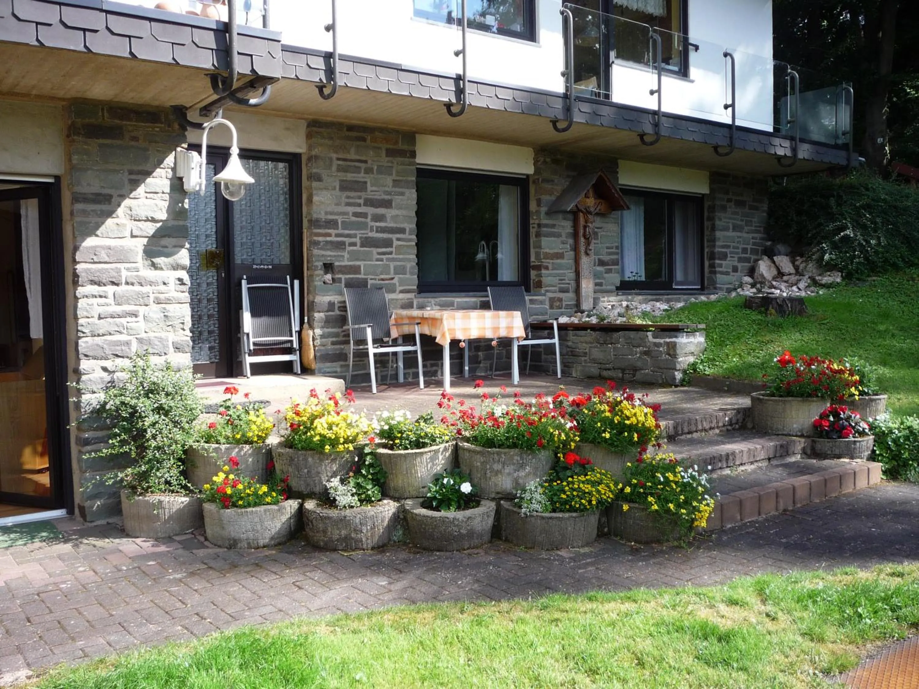 Facade/entrance in Ferienwohnung Kleinschmidt