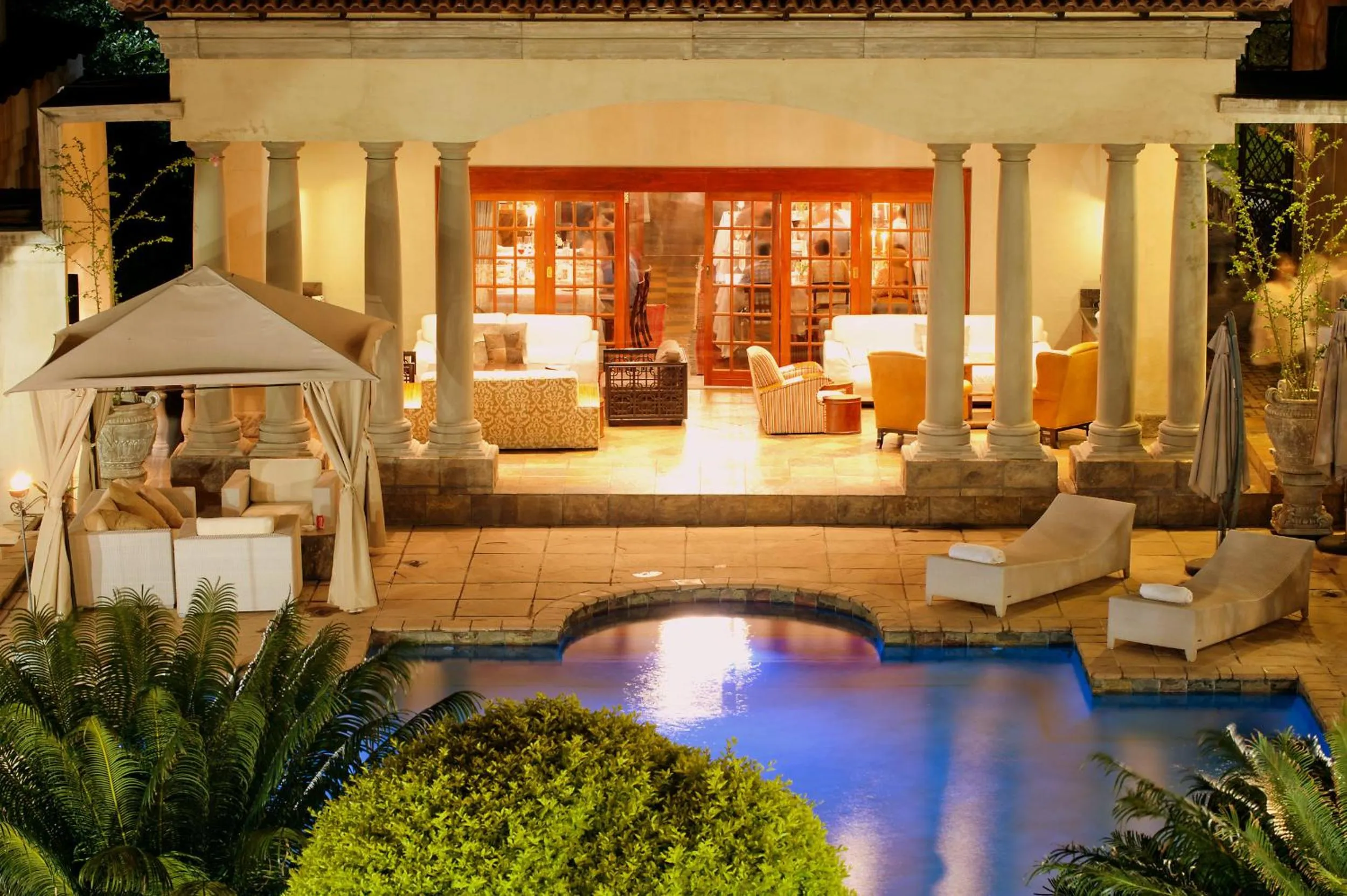 Swimming pool in La Villa Vita