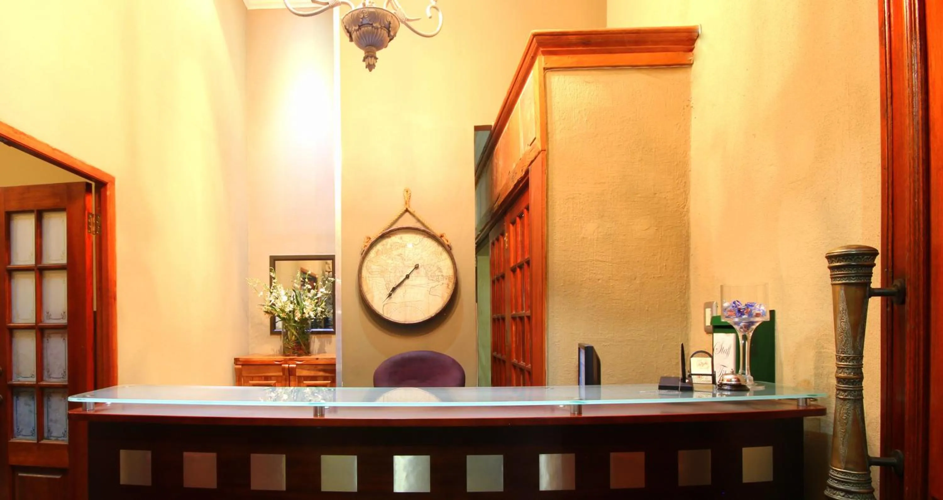 Lobby or reception in La Villa Vita