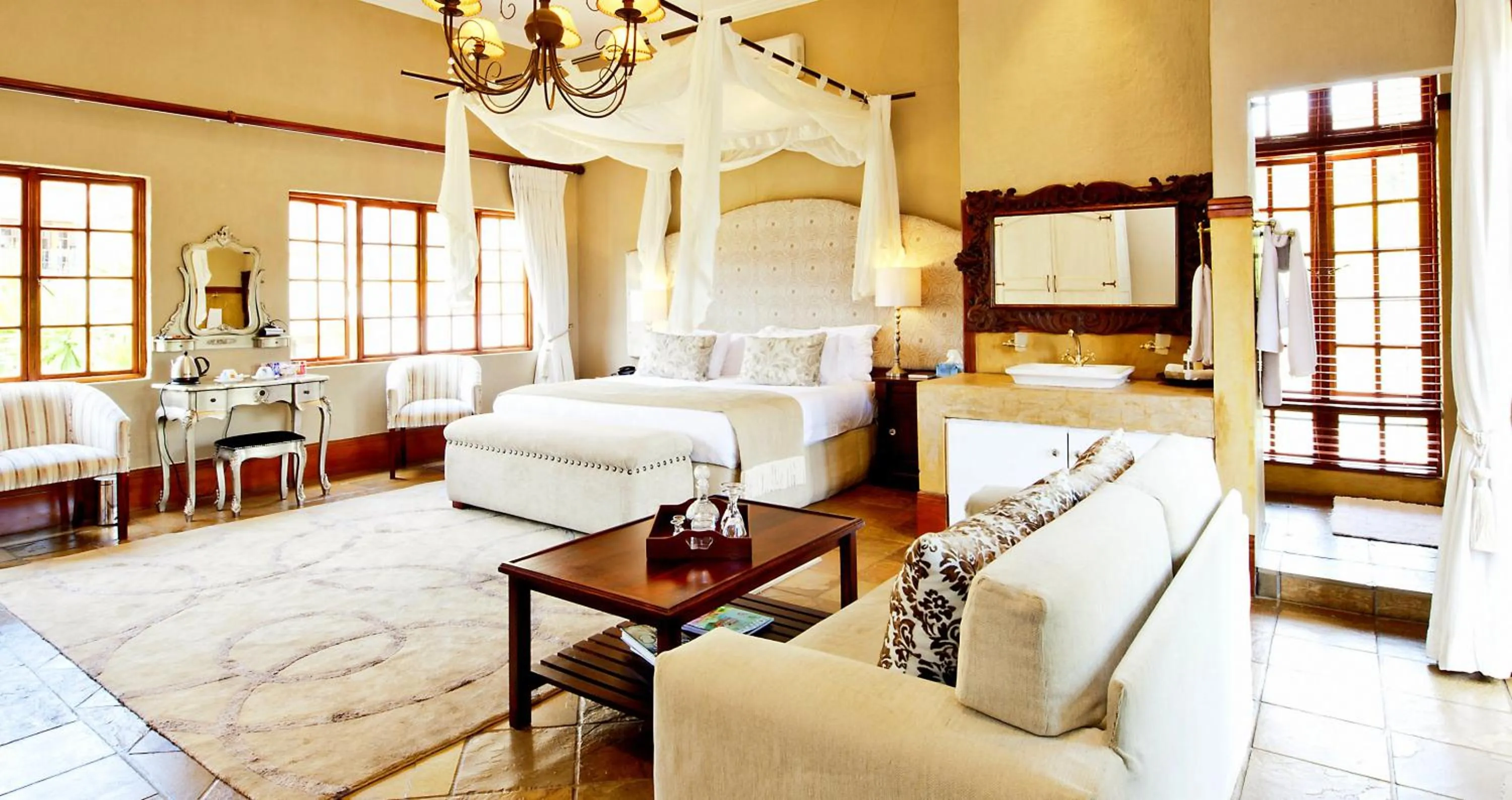 Bed in La Villa Vita