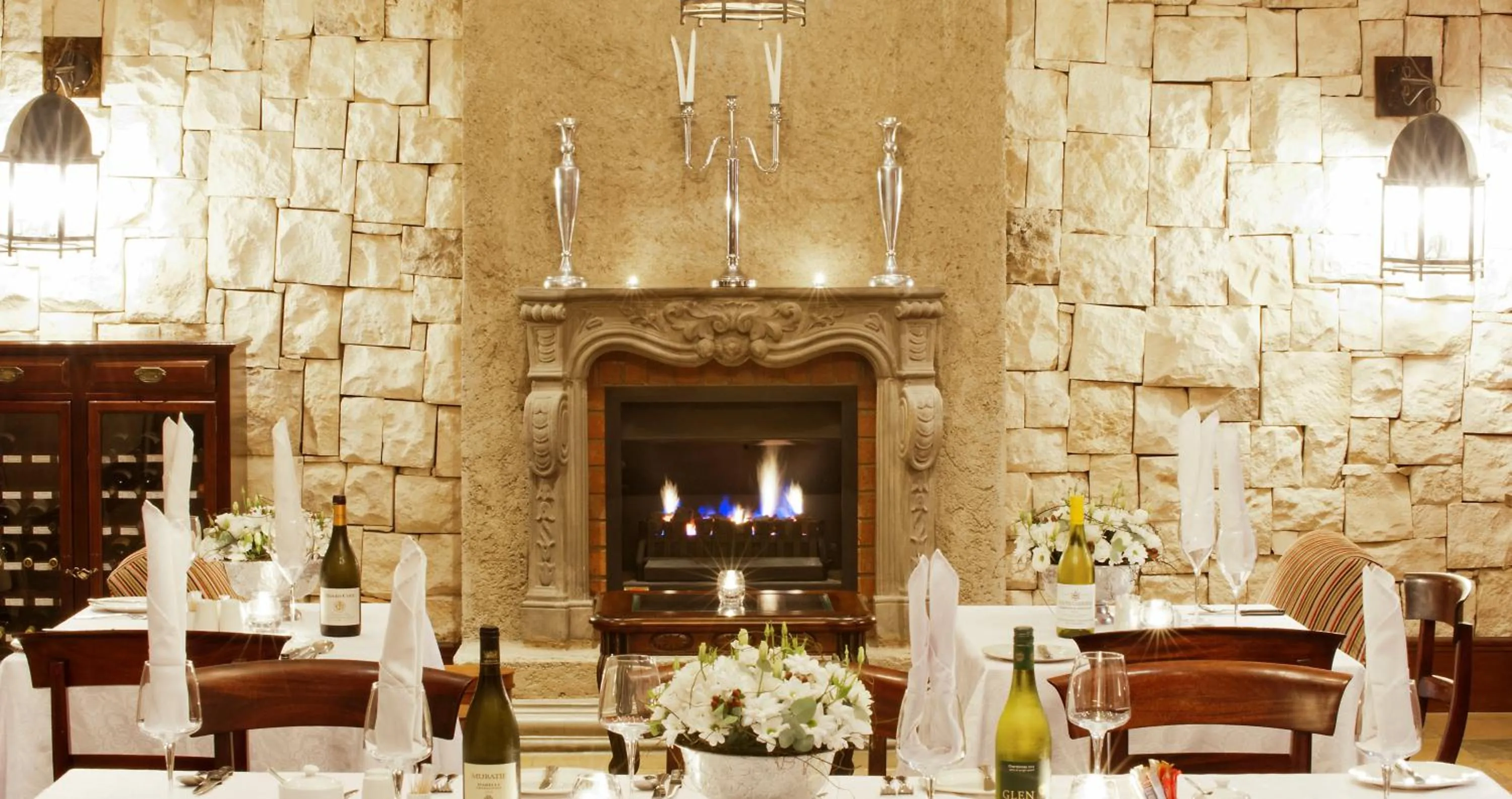 Decorative detail in La Villa Vita