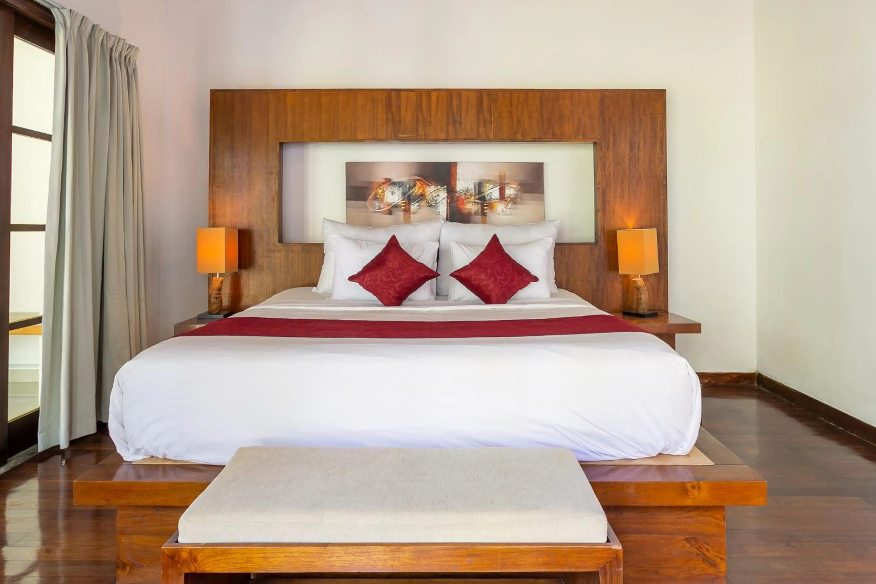 Bed in Sukanami Villa Ubud by ecommerceloka