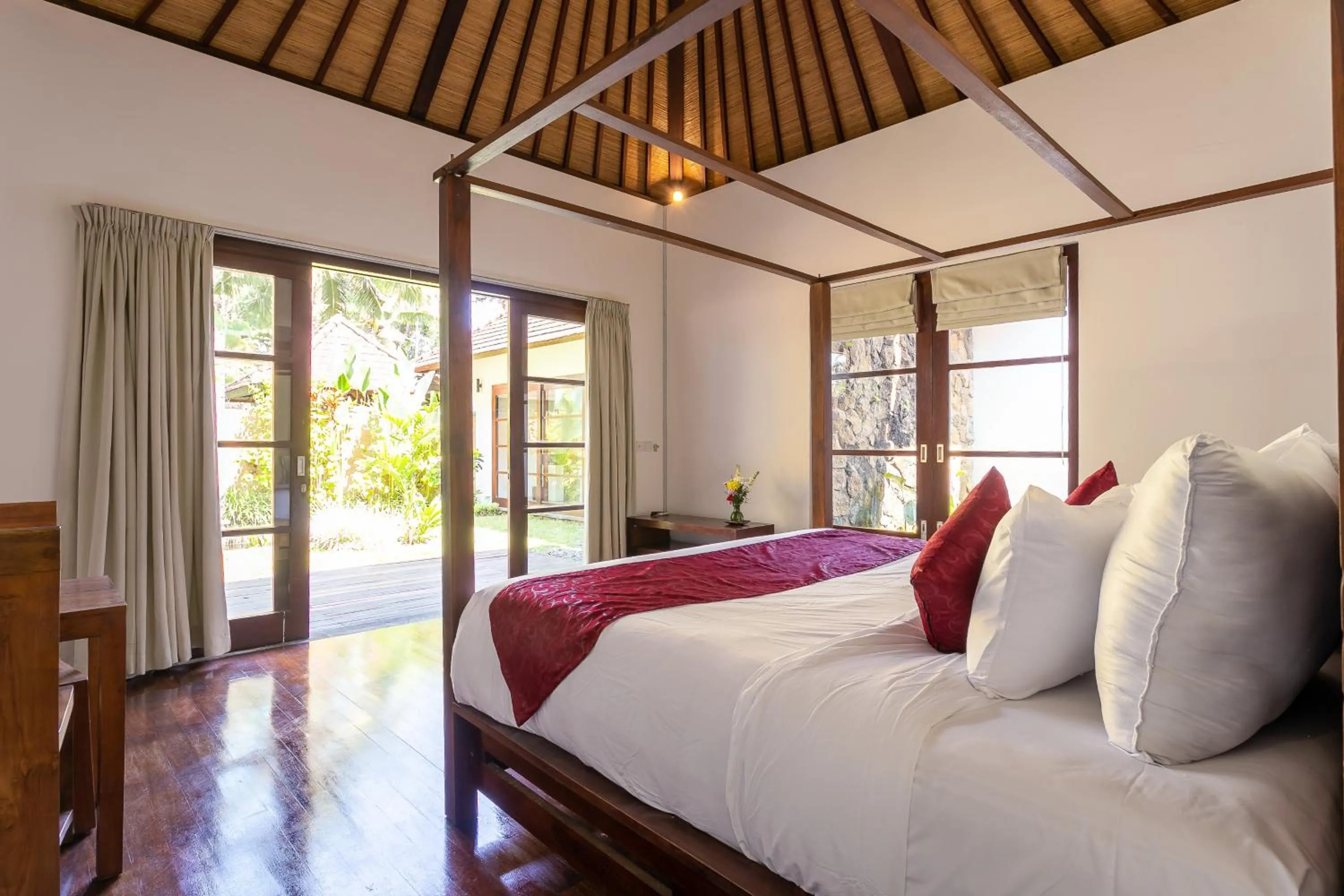 Bed in Sukanami Villa Ubud by ecommerceloka