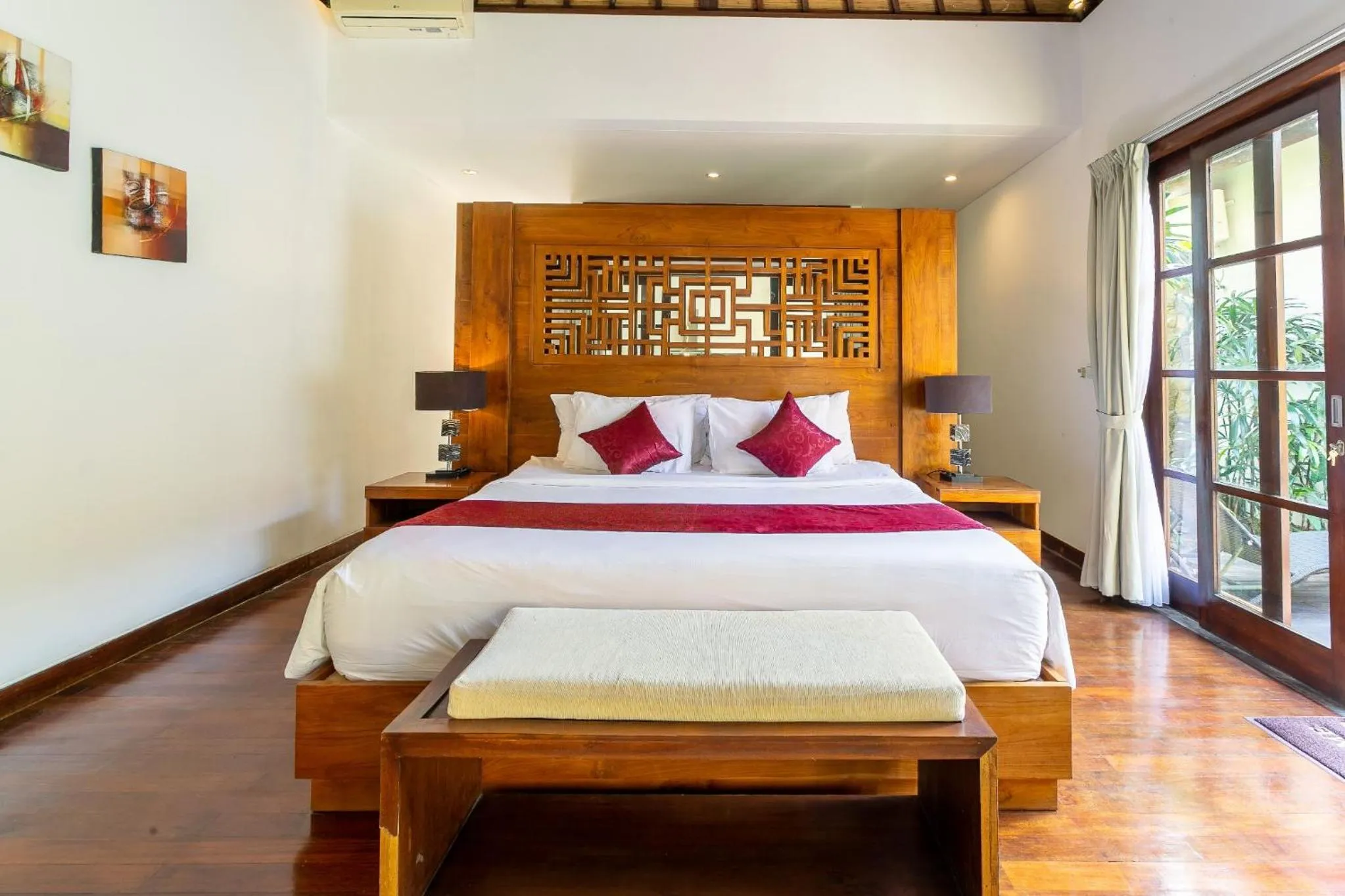 Bed in Sukanami Villa Ubud by ecommerceloka