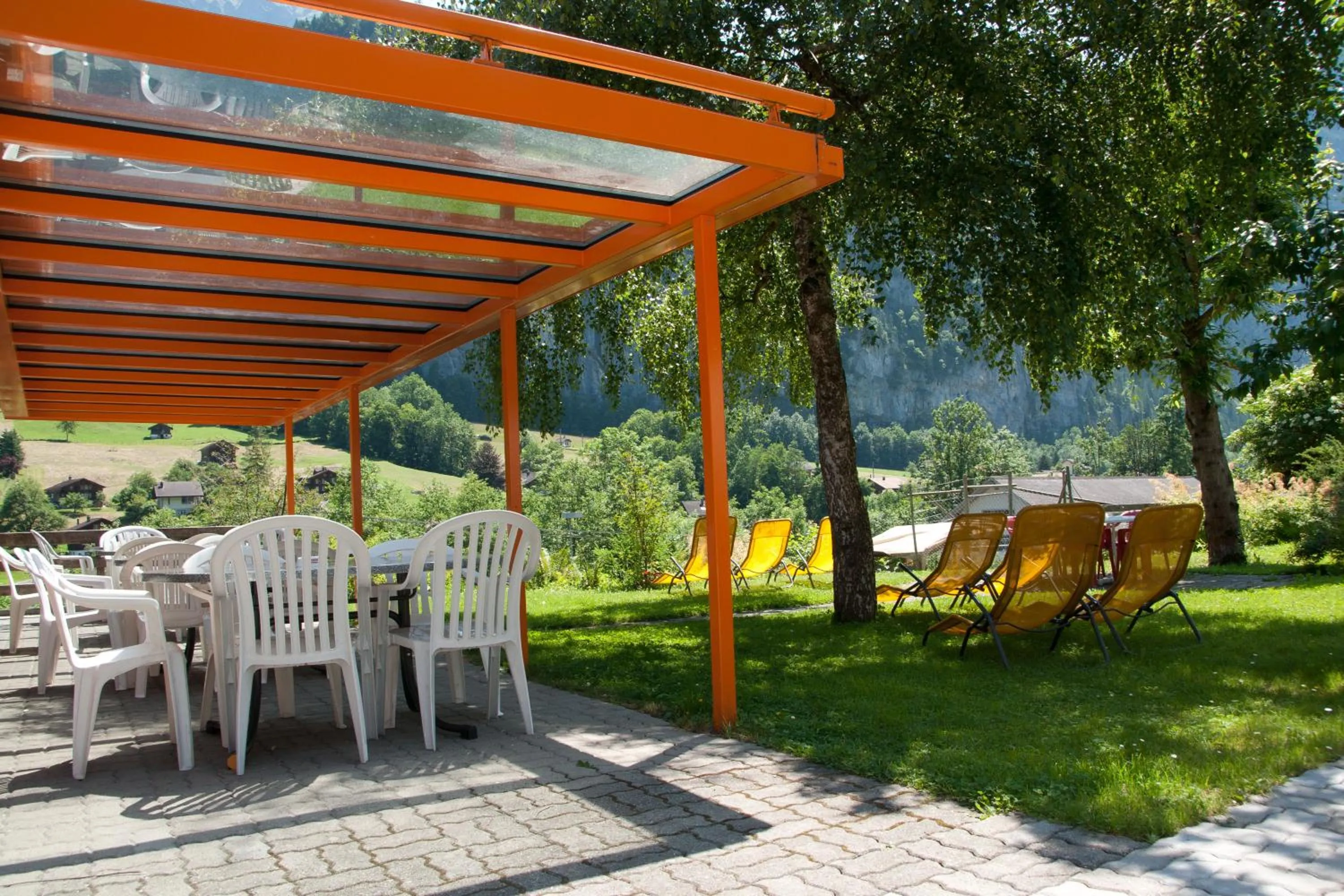 Balcony/Terrace in Valley Hostel