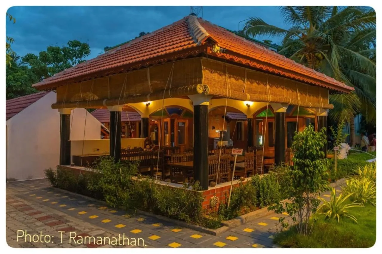 Restaurant/places to eat in CHETTINAD HERITAGE WELLNESS RESORTS