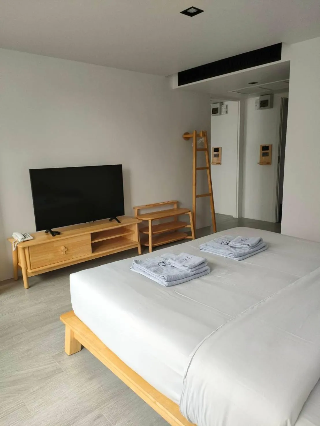Bed in Tassanaplace Boutique Hotel (ฺBansuan)