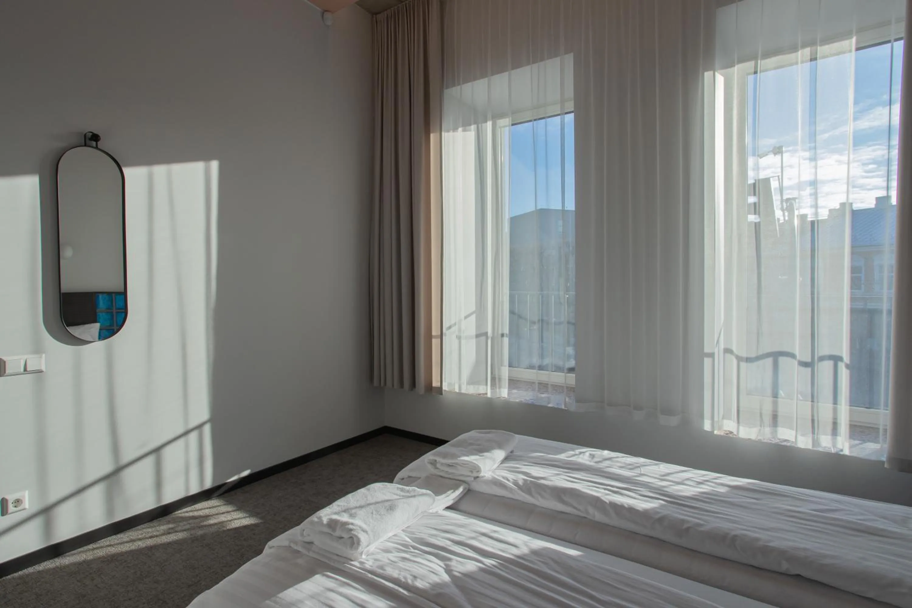 Bedroom, Bed in Resume apartments