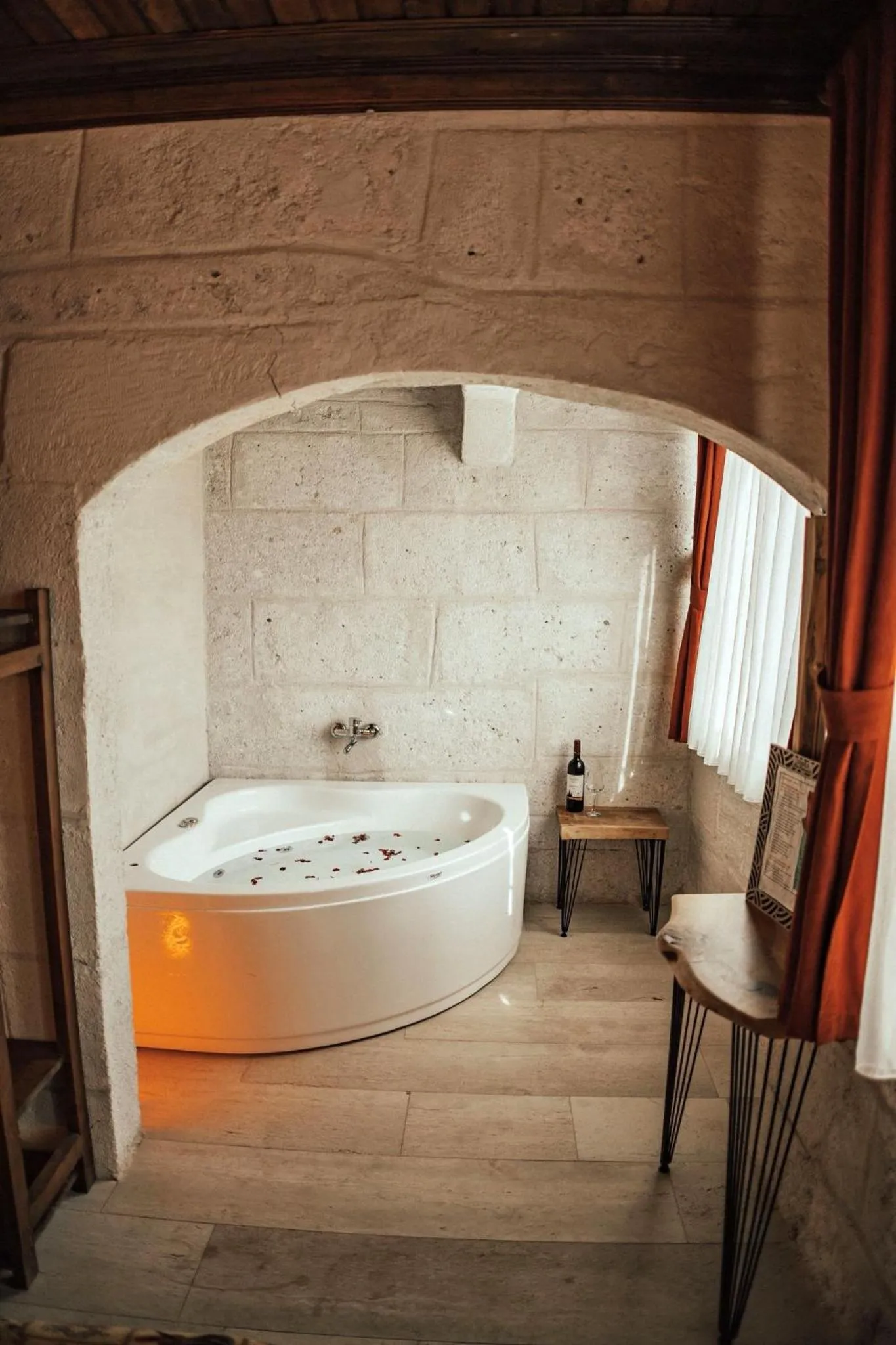 Hot Tub in Cappadocia Snora Cave