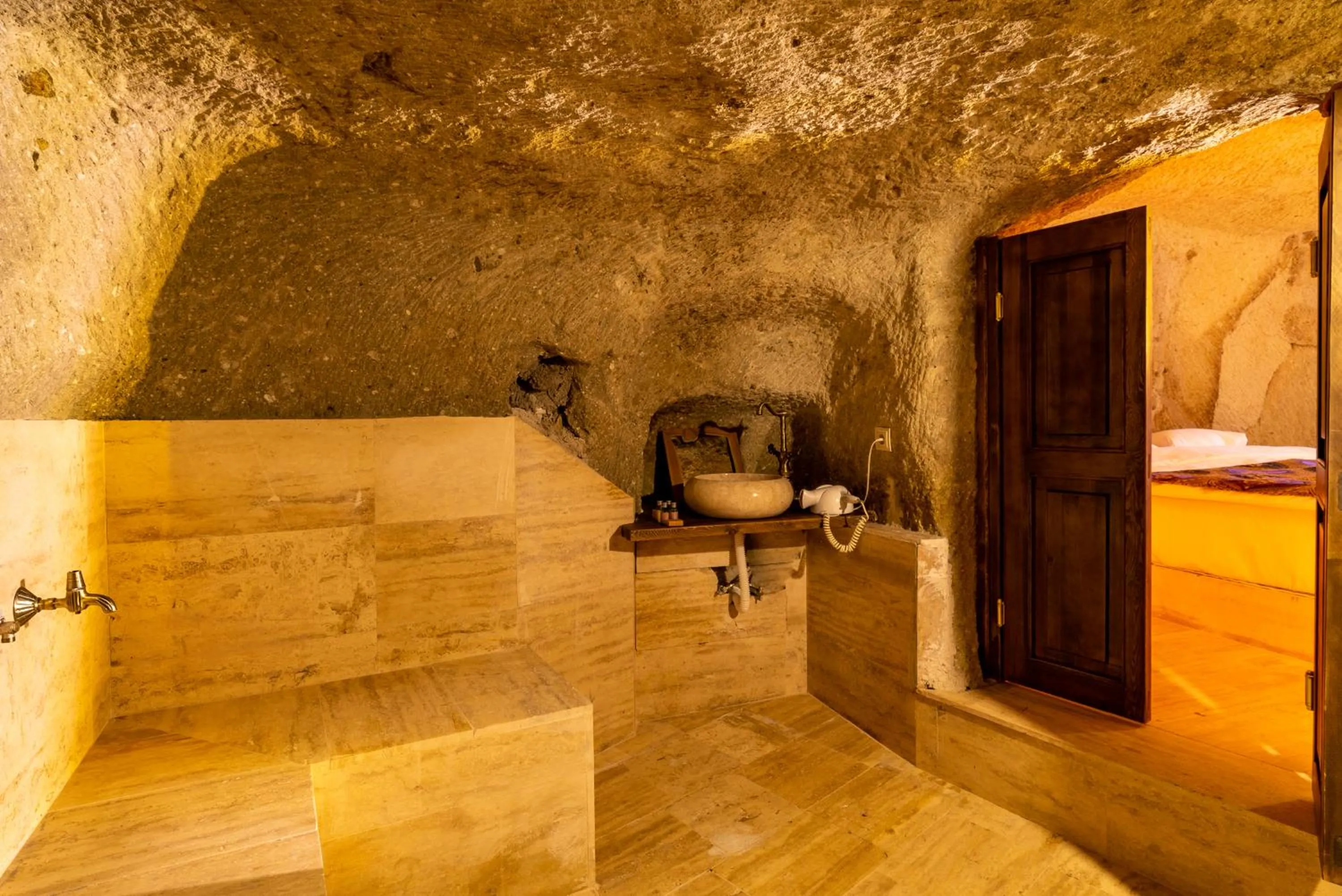 Bathroom in Cappadocia Snora Cave
