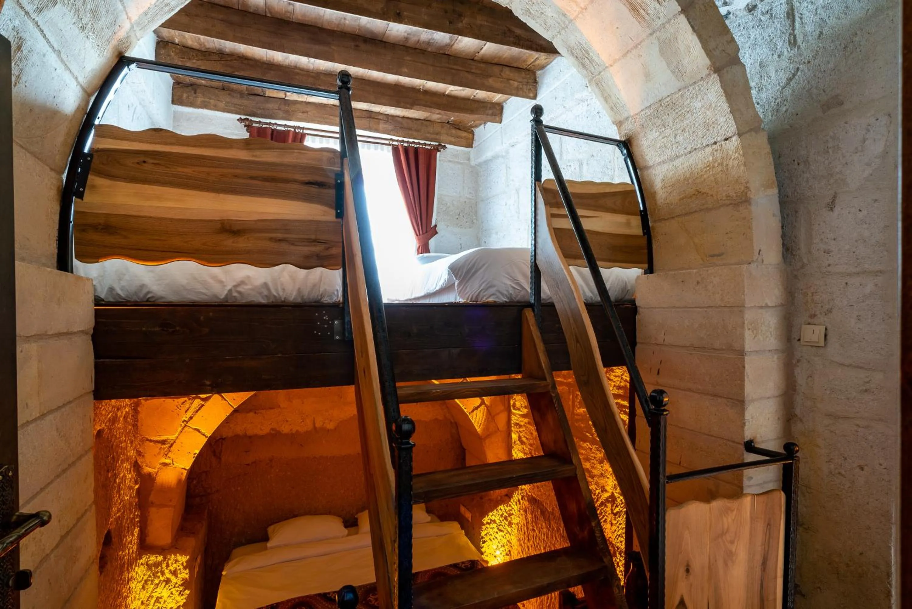 Bed in Cappadocia Snora Cave