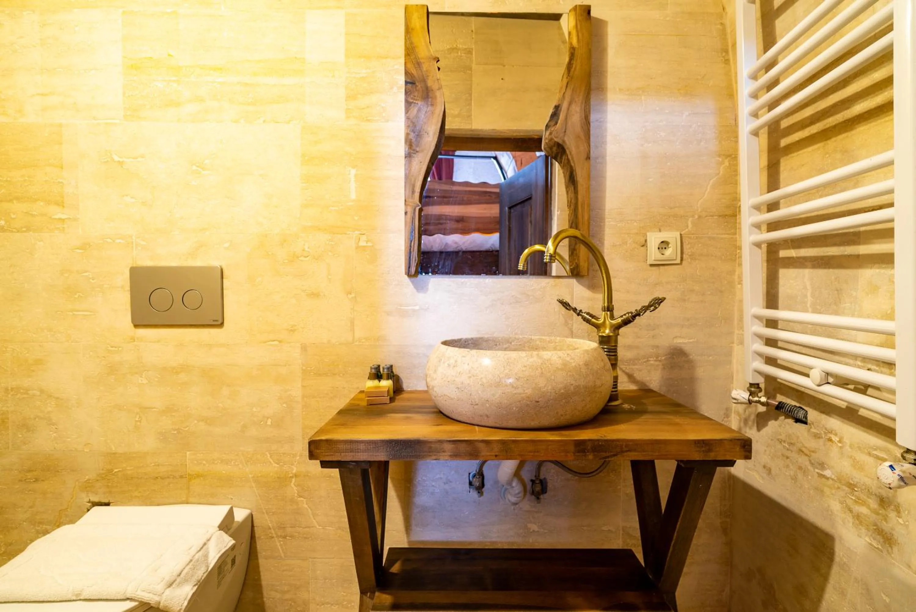 Toilet in Cappadocia Snora Cave