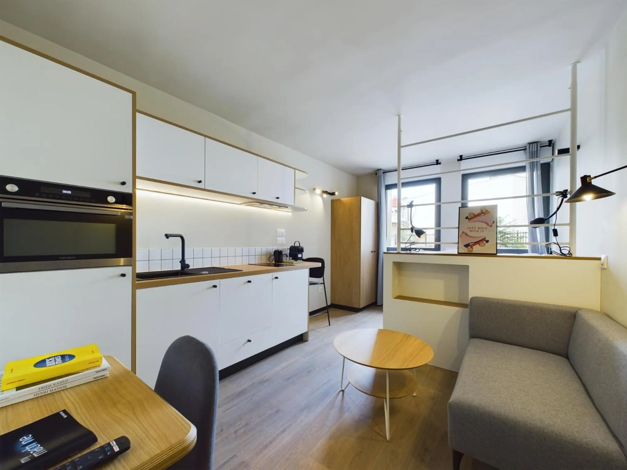 Kitchen or kitchenette in Hife Gentilly Paris Sud Porte d'Italie