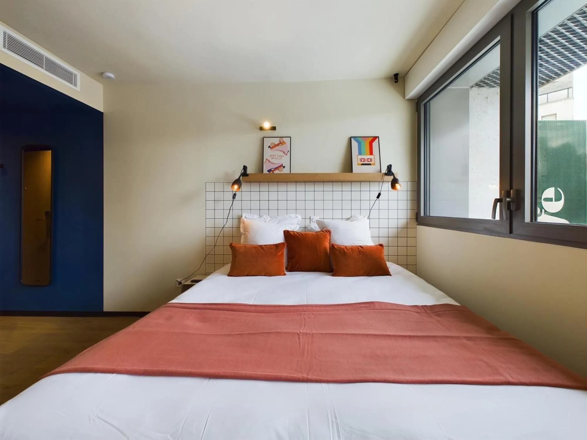 Bedroom, Bed in Hife Gentilly Paris Sud Porte d'Italie