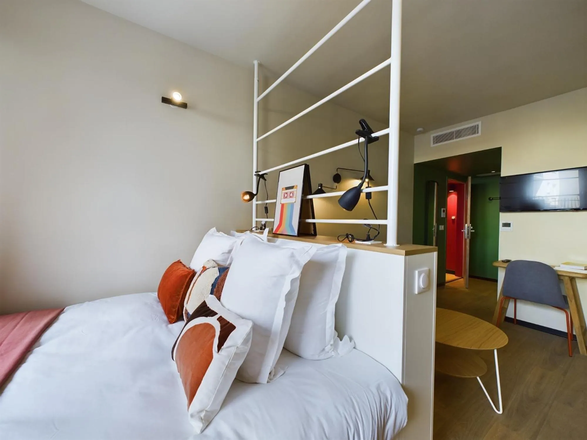 Bedroom, Bed in Hife Gentilly Paris Sud Porte d'Italie