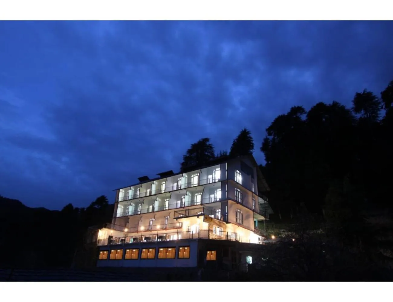 Property building in Shining Star Resort, Khajjiar