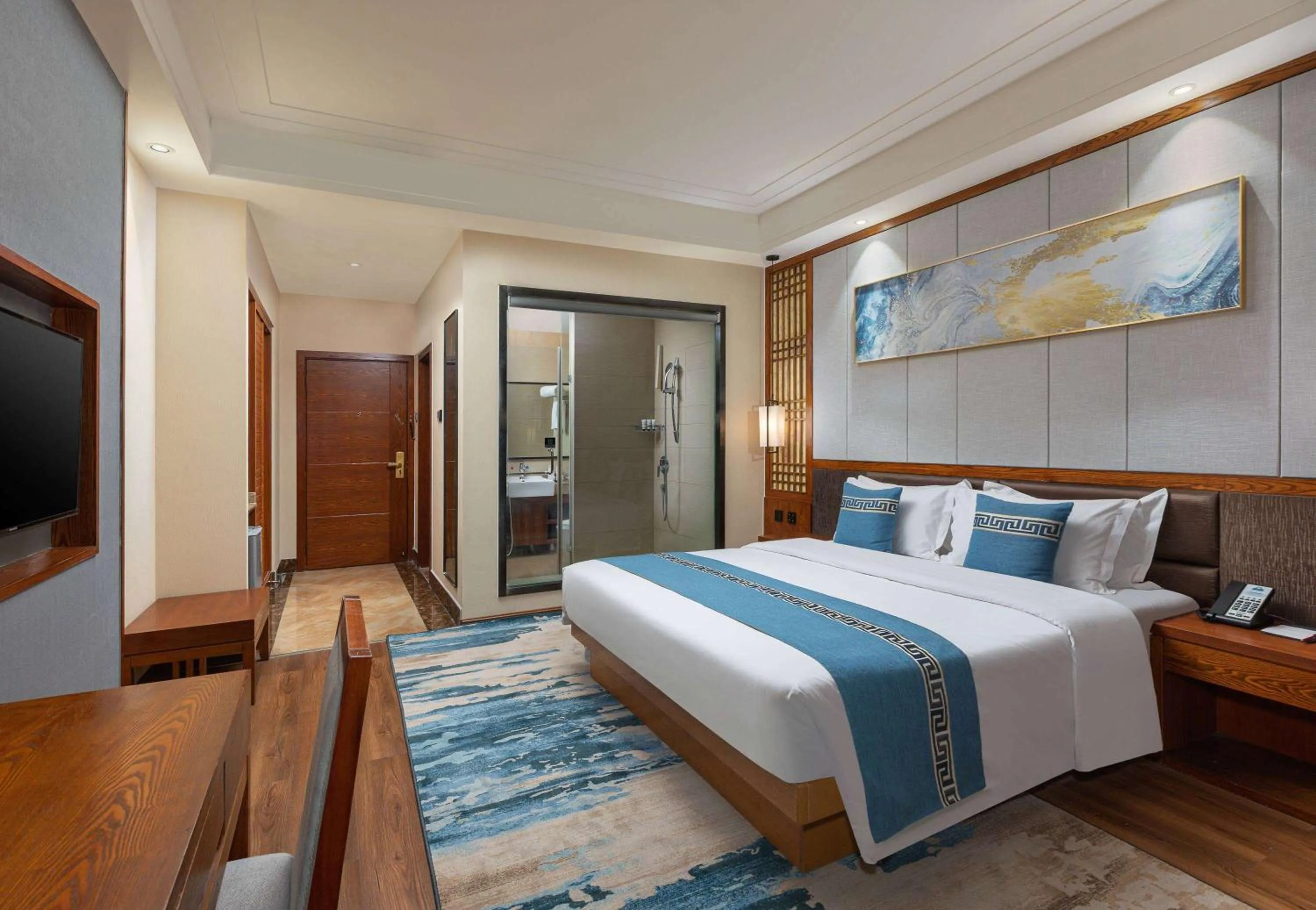 Photo of the whole room in Days Hotel by Wyndham Dali High-speed Railway Station