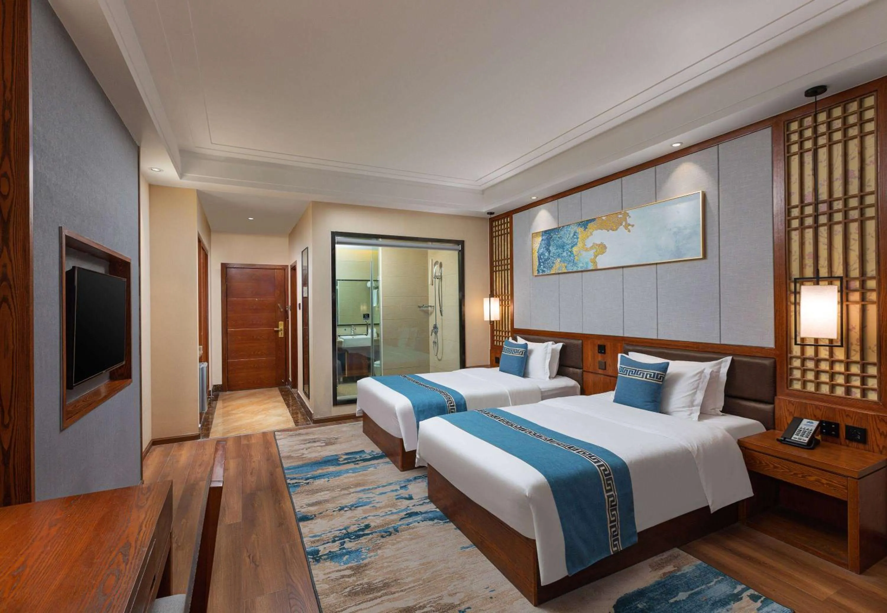 Photo of the whole room in Days Hotel by Wyndham Dali High-speed Railway Station