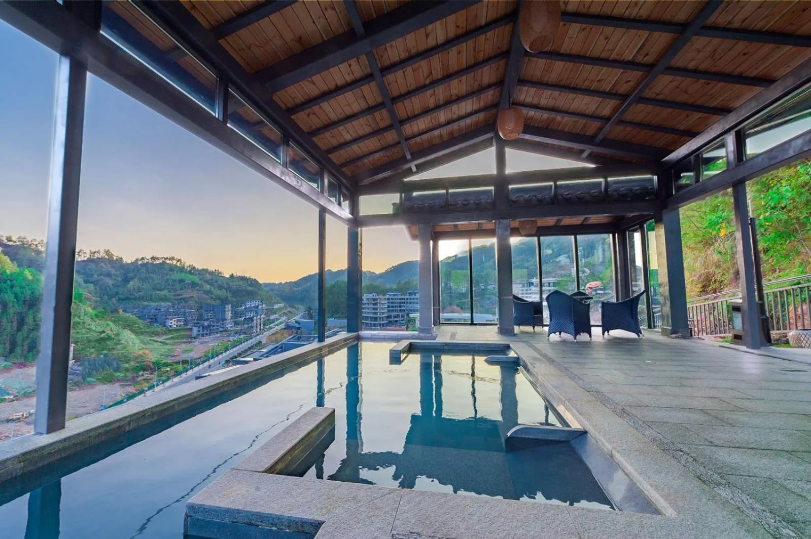 Spa and wellness centre/facilities in Wyndham Grand Plaza Royale Hot Springs Fenghuang