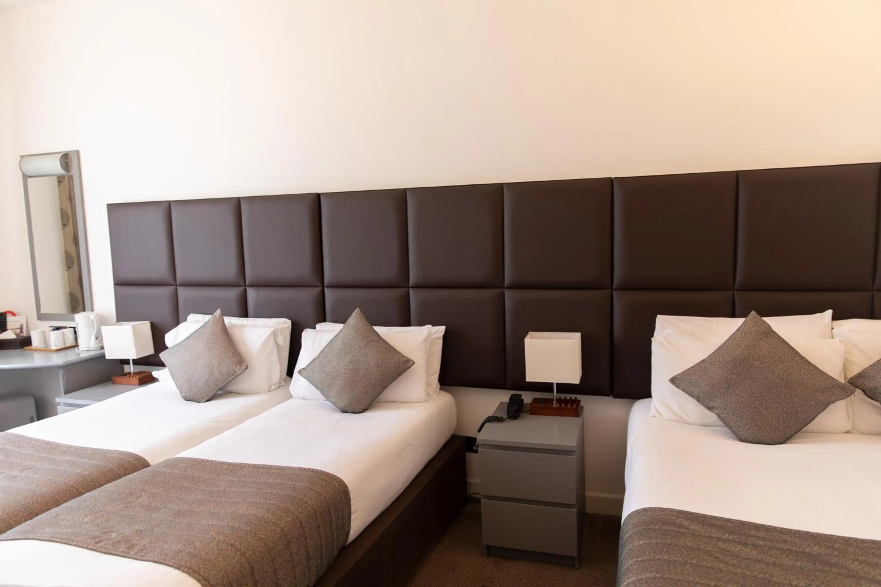 Bed in Duke Of Leinster Hotel