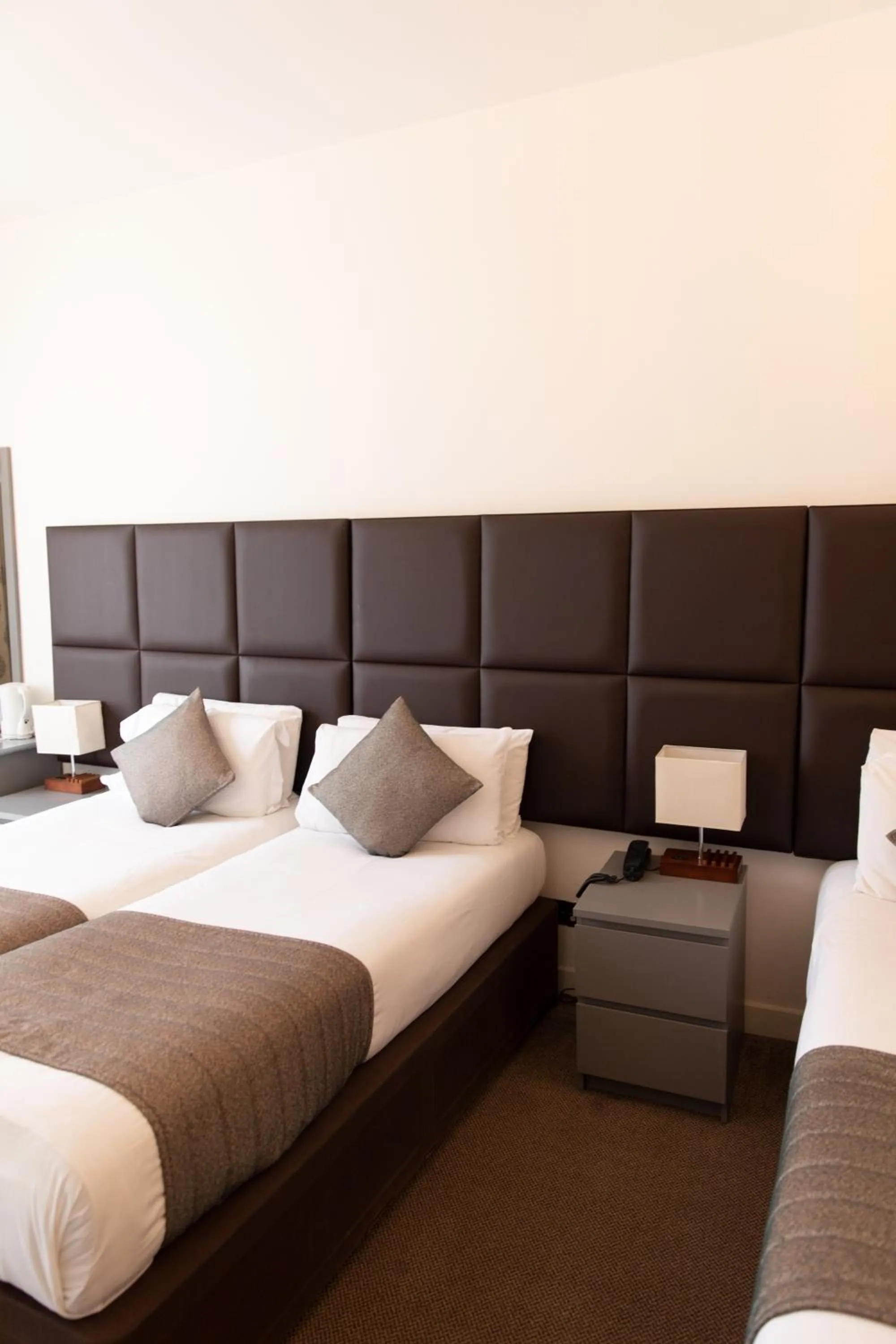 Bed in Duke Of Leinster Hotel