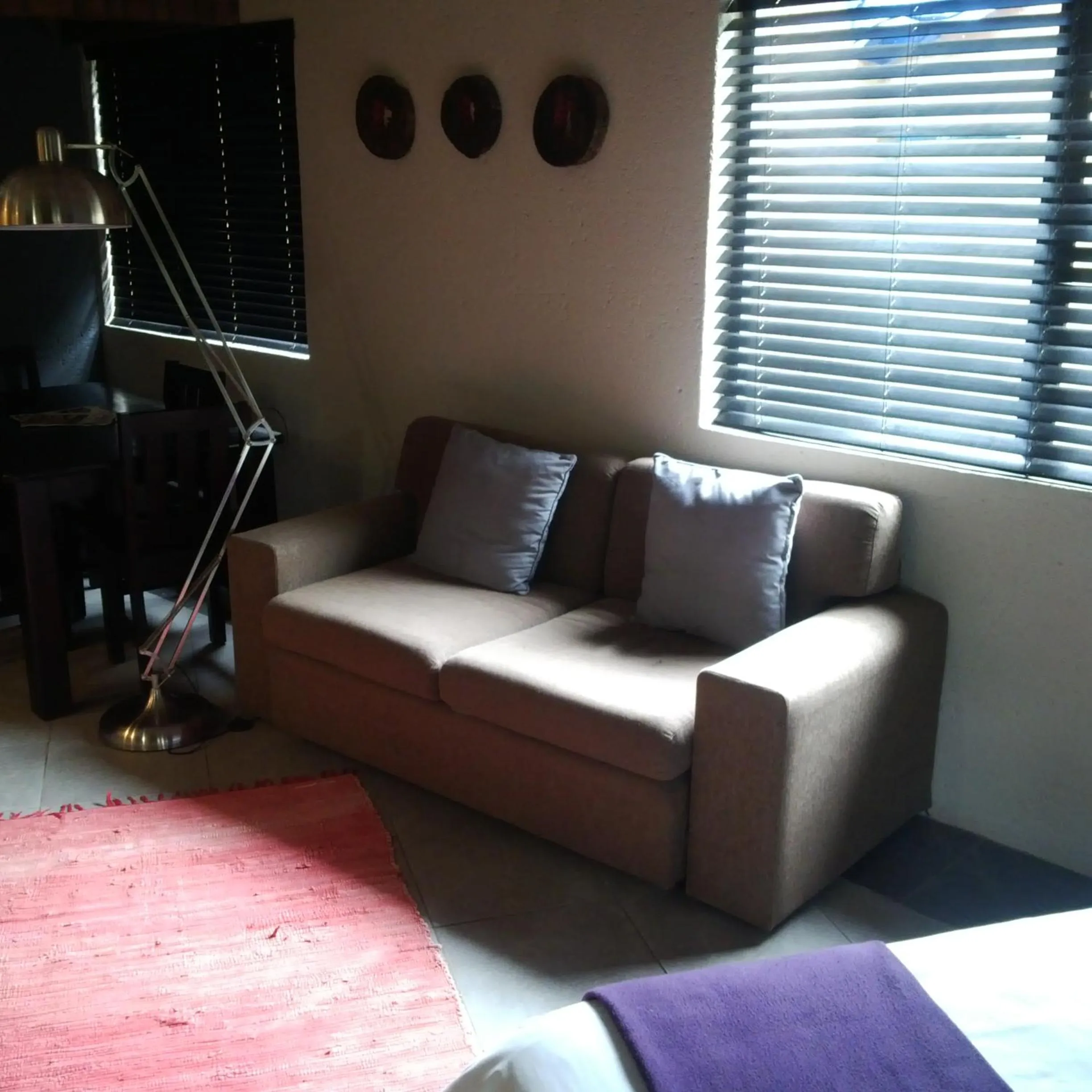 Bed in Zebrina Guest House